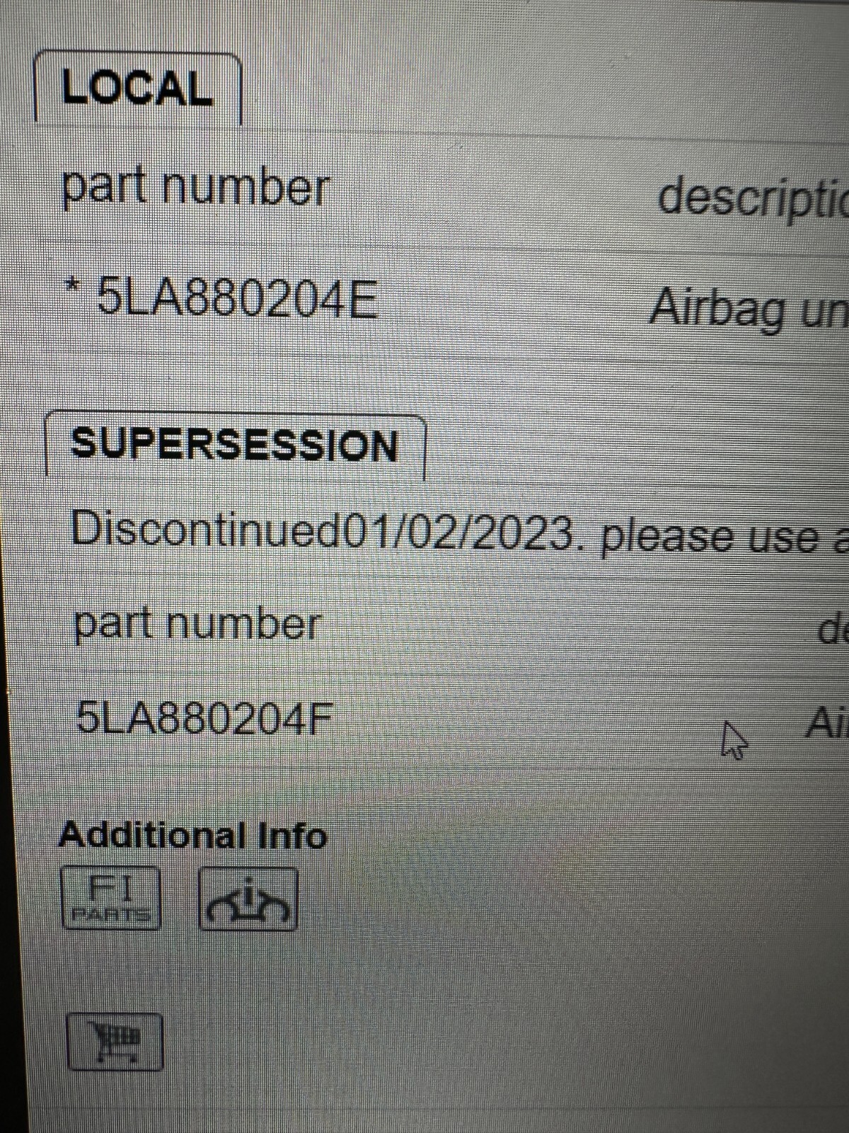 AIRBAG VOLKSWAGEN ID.4 - ID.5 ARMATURENBRETT AIRBAG DASHBOARD AIRBAG 11A880204D - Obrázek 12