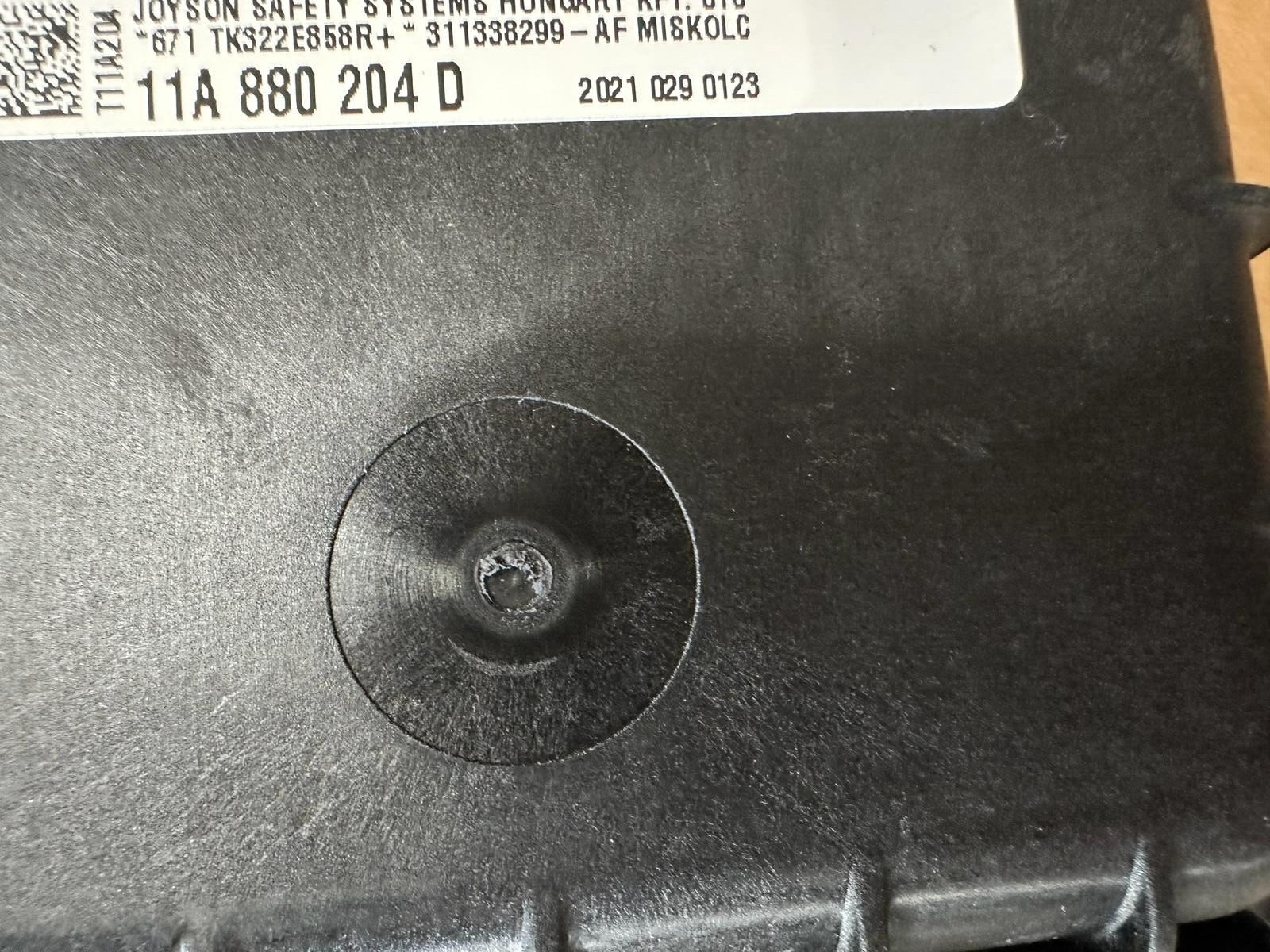 AIRBAG VOLKSWAGEN ID.4 - ID.5 ARMATURENBRETT AIRBAG DASHBOARD AIRBAG 11A880204D - Obrázek 4