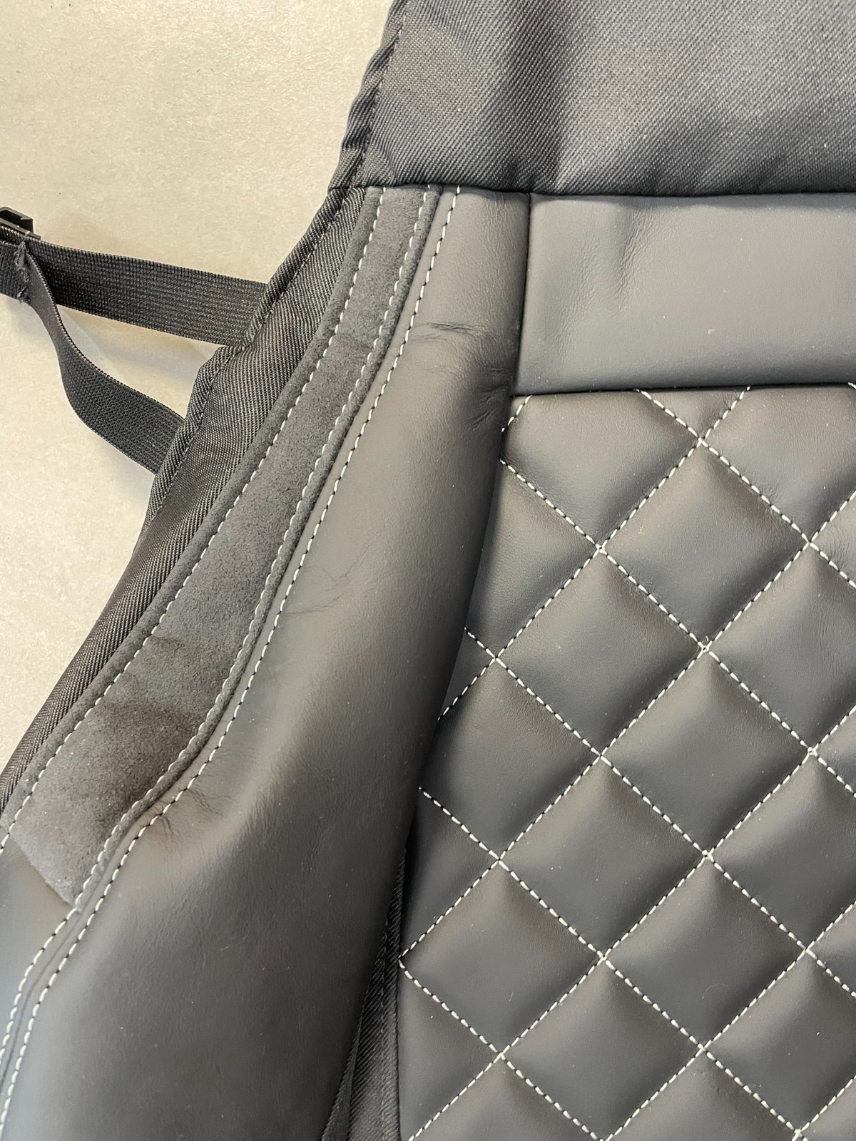 AUDI 4M Q7 SQ7 SITZ BEZÜGEN SPORT LEDER BEHEIZT VORN + HINTEN ORIG.AUDI NEU TEIL - Obrázek 19