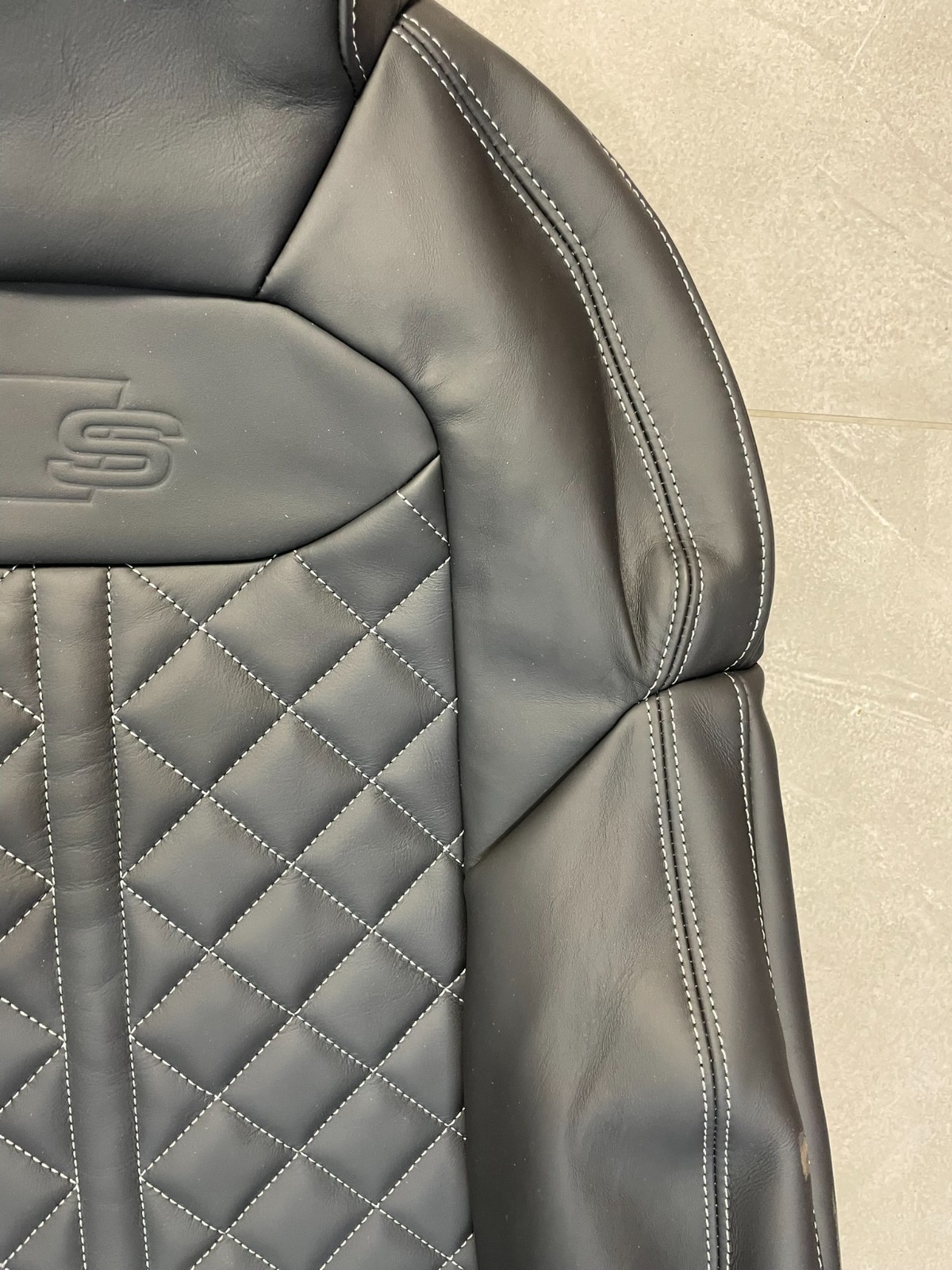 AUDI 4M Q7 SQ7 SITZ BEZÜGEN SPORT LEDER BEHEIZT VORN + HINTEN ORIG.AUDI NEU TEIL - Obrázek 21