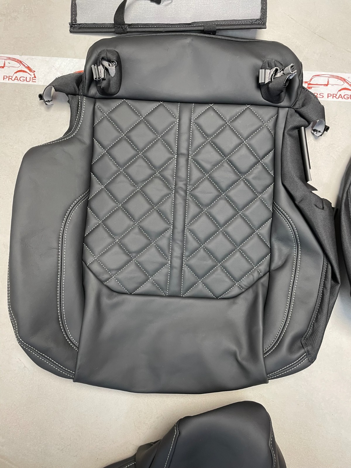 AUDI 4M Q7 SQ7 SITZ BEZÜGEN SPORT LEDER BEHEIZT VORN + HINTEN ORIG.AUDI NEU TEIL - Obrázek 22