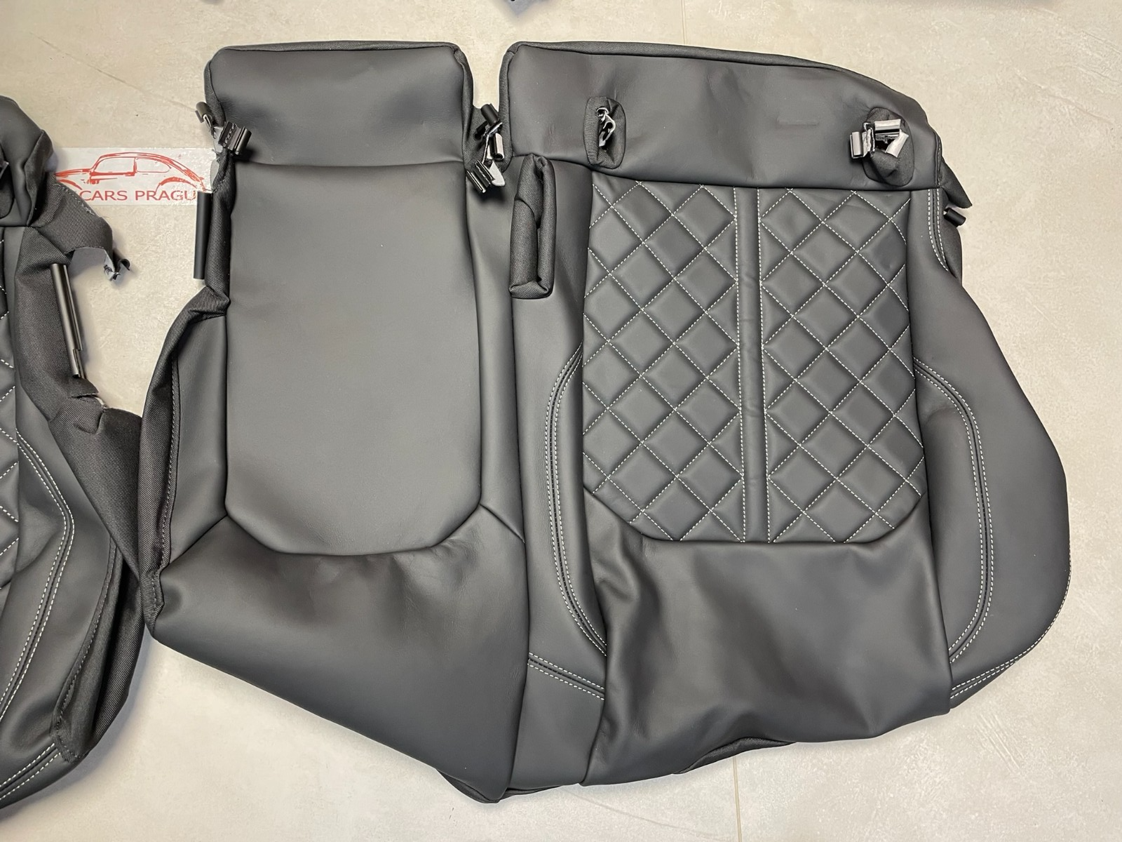 AUDI 4M Q7 SQ7 SITZ BEZÜGEN SPORT LEDER BEHEIZT VORN + HINTEN ORIG.AUDI NEU TEIL - Obrázek 23