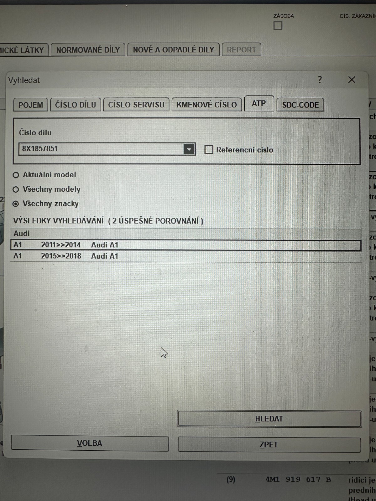 AUDI A1 SCHALTER LEISTE MEHR FACHSCHALTER MIT SITZHEIZUNG 8X1857851 ORIG.AUDI ! - Obrázek 5