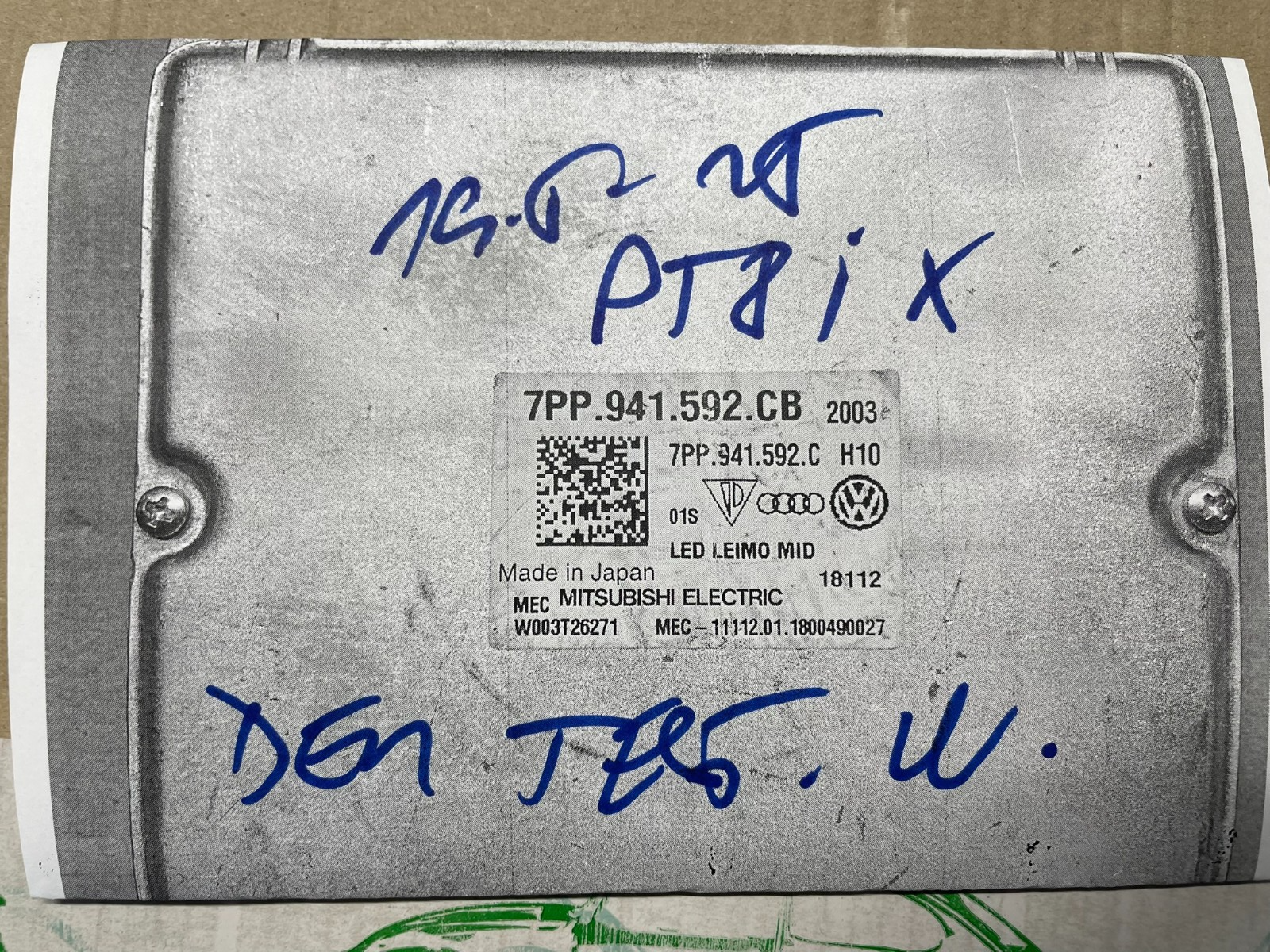 AUDI A3 A5 Q5 Q7 SCHEINWERFER STEUERGERÄT 7PP941592CB - DEMONT VOM TEST CAR! - Obrázek 14