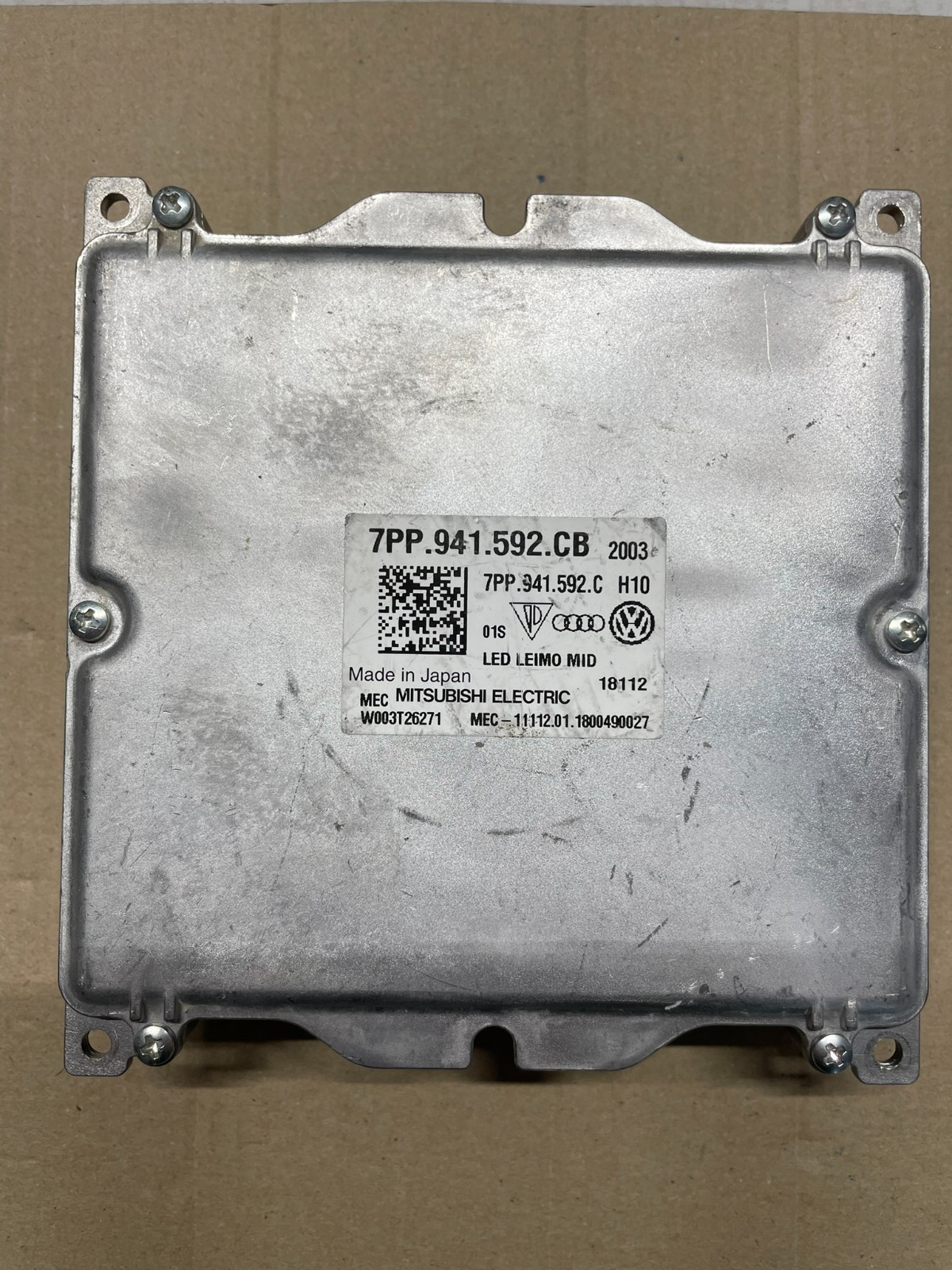 AUDI A3 A5 Q5 Q7 SCHEINWERFER STEUERGERÄT 7PP941592CB - DEMONT VOM TEST CAR! - Obrázek 8