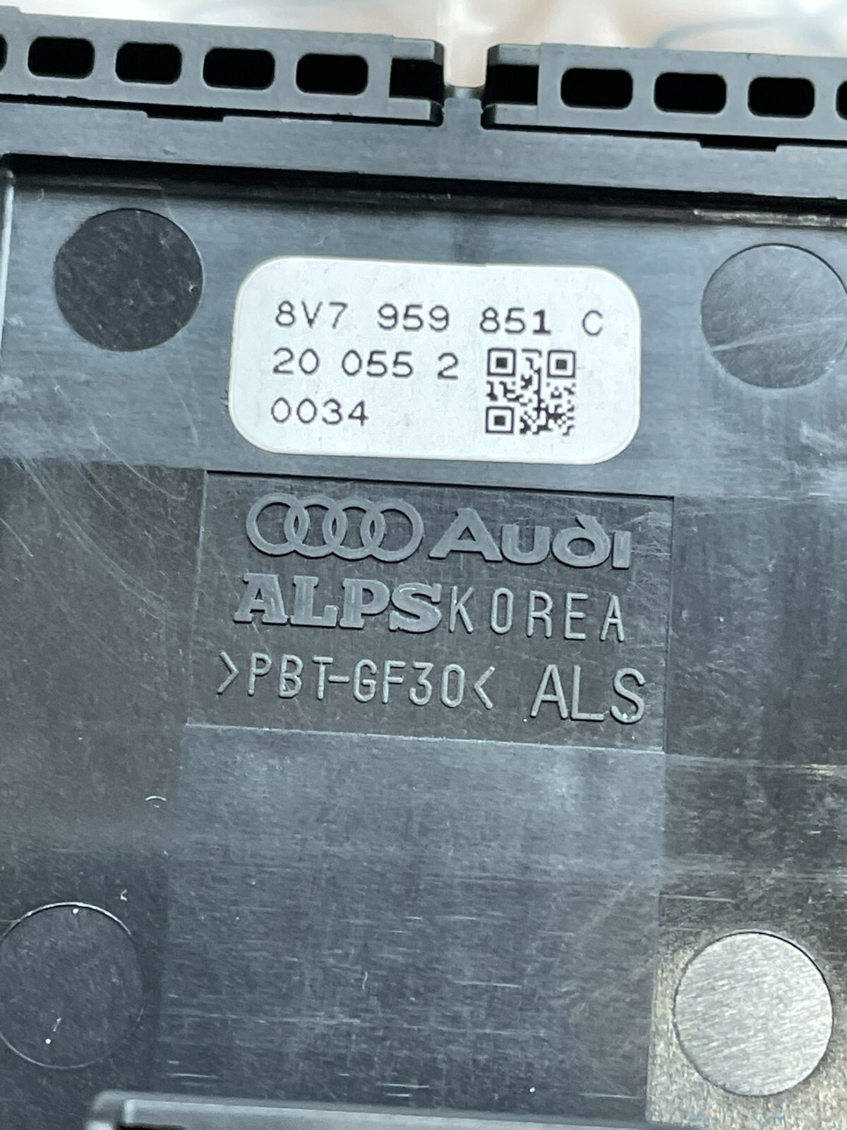 AUDI A3 CABRIOLET SCHALTER FÜR ELEKTRISCHEN FENSTERHEBER 8V7959851C ORIG.NEU!! - Obrázek 4