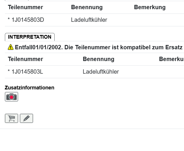 AUDI A3 VW GOLF BORA LADELUFTKÜHLER 1J0145803D = 1J0145803L = 1J0145803N TESTCAR - Obrázek 4