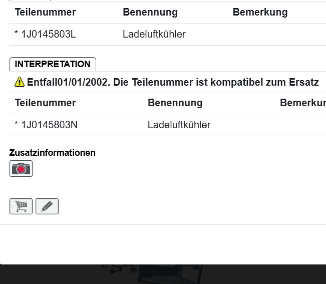 AUDI A3 VW GOLF BORA LADELUFTKÜHLER 1J0145803D = 1J0145803L = 1J0145803N TESTCAR - Obrázek 5