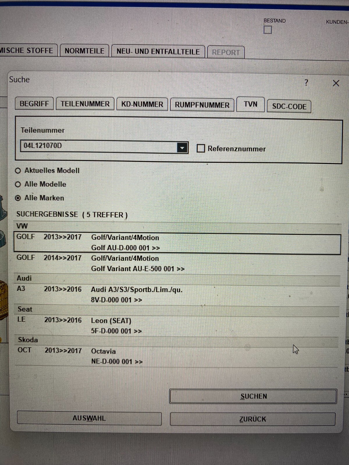 AUDI A3, VW GOLF, SKODA OCTAVIA, SEAT LEON KÜHLMITTELROHR 04L121070D - Obrázek 7