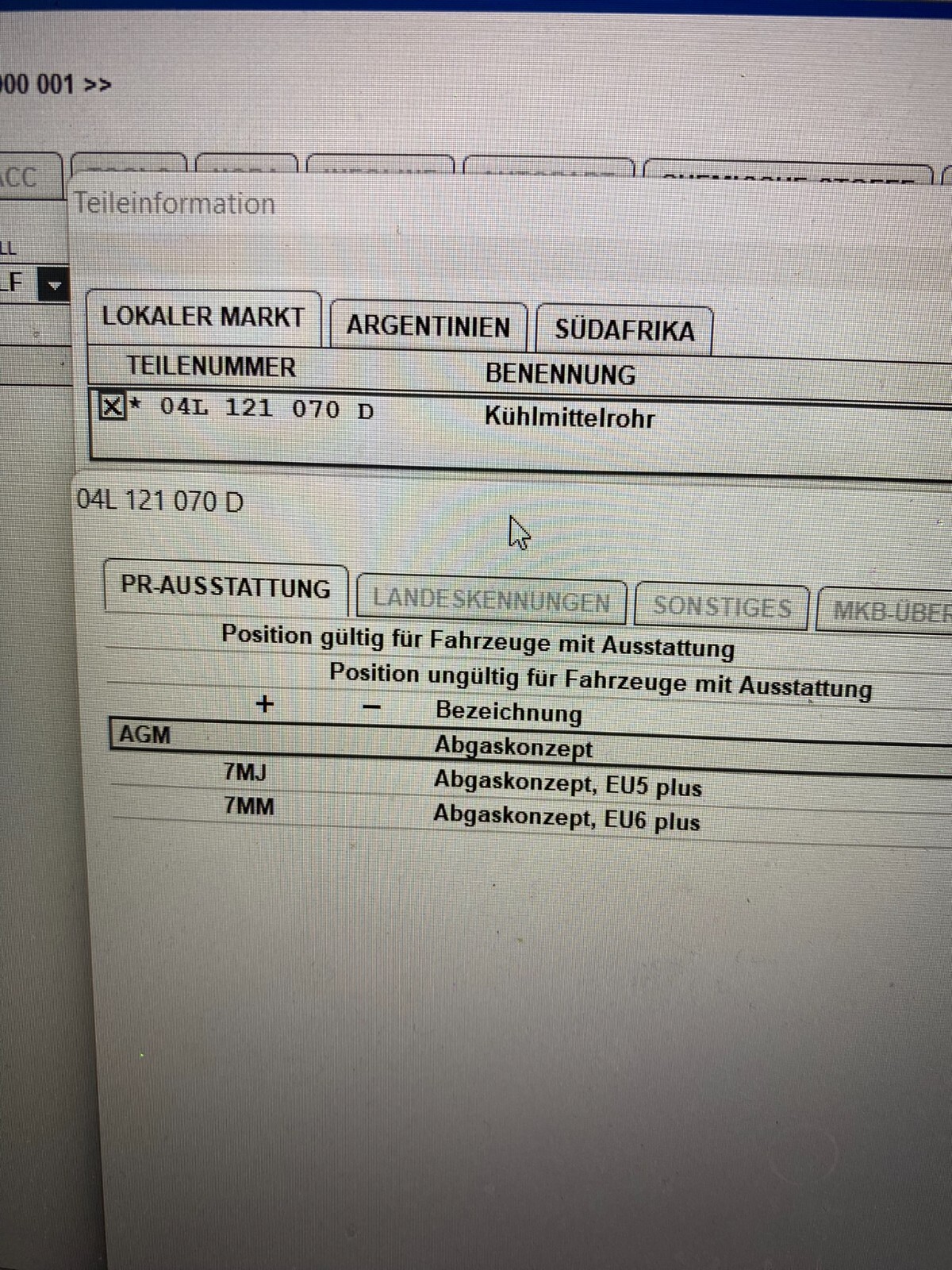 AUDI A3, VW GOLF, SKODA OCTAVIA, SEAT LEON KÜHLMITTELROHR 04L121070D - Obrázek 10