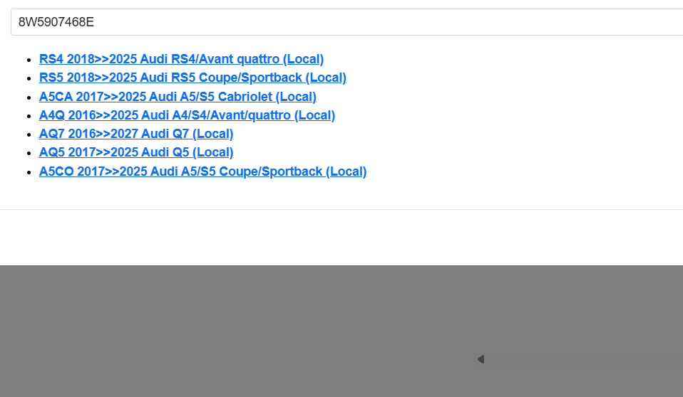 AUDI A4 A5 Q5 Q7 STEUERGERÄT FÜR DIAGNOSE INTERFACE GATEWAY 8W5907468E ORIG NEU - Obrázek 6