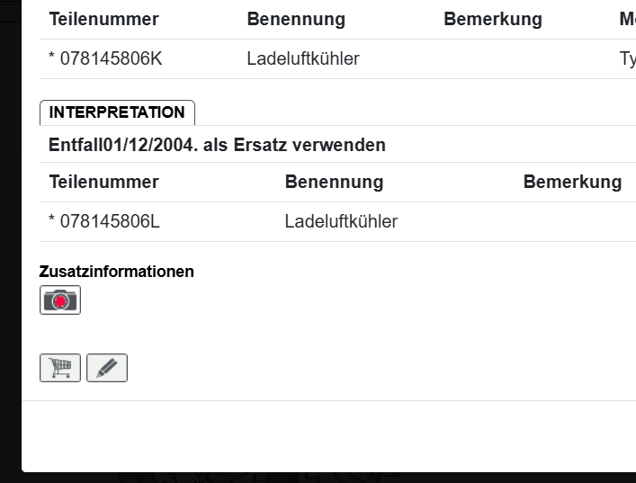 AUDI A4 A6 A6 ALL LADELUFTKÜHLER RECHTS 078145806F = 078145806K = 078145806L - Obrázek 6