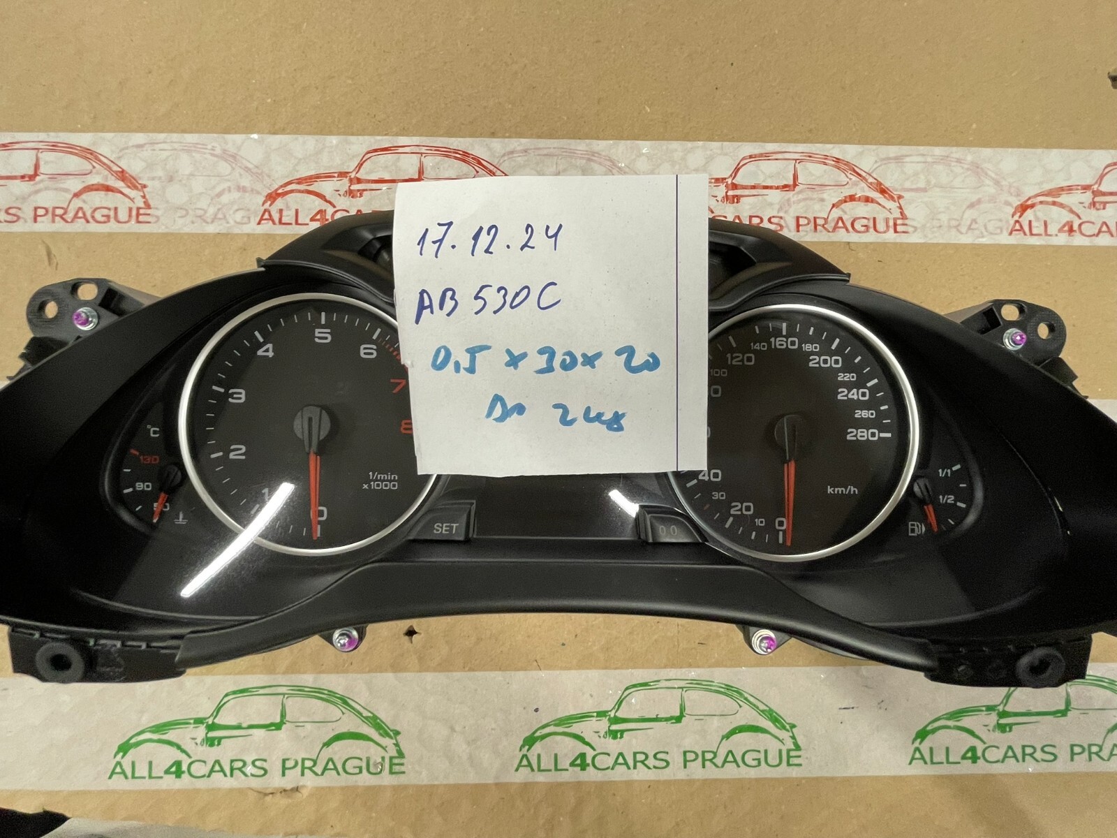 AUDI A4 TACHO CLUSTER KOMBIINSTRUMENT 8K0920930G FAST NEU DEM VOM TEST WAGEN.... - Obrázek 16