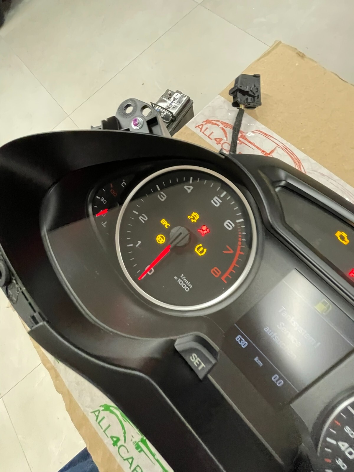 AUDI A4 TACHO CLUSTER KOMBIINSTRUMENT 8K0920930G FAST NEU DEM VOM TEST WAGEN.... - Obrázek 8