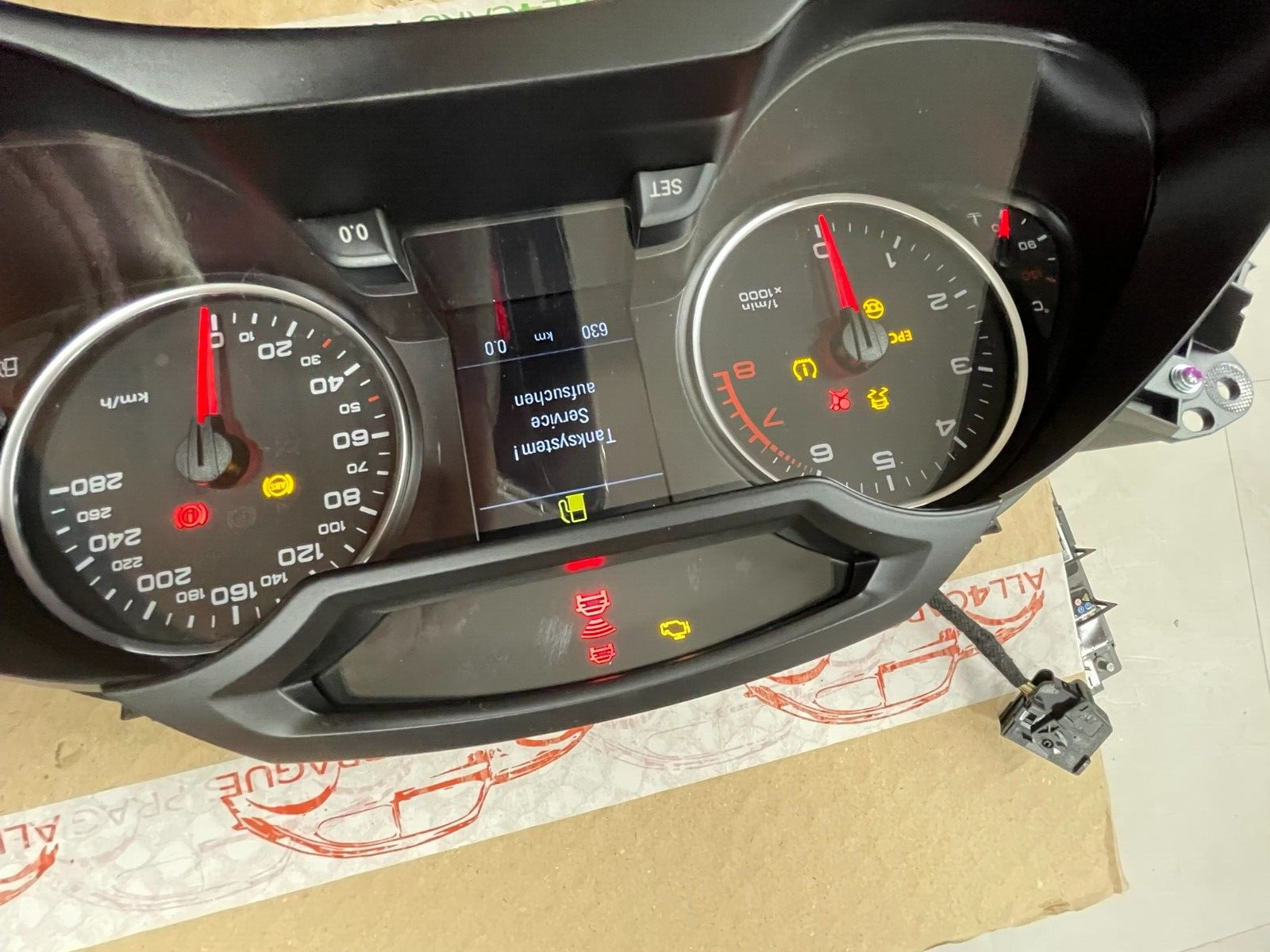 AUDI A4 TACHO CLUSTER KOMBIINSTRUMENT 8K0920930G FAST NEU DEM VOM TEST WAGEN.... - Obrázek 9