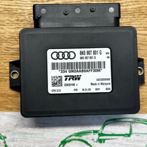 AUDI A4/A5/Q5 STEUERGERÄT FESTSTELLBREMSE 8K0907801G Fast Neu Demont v. Test Car