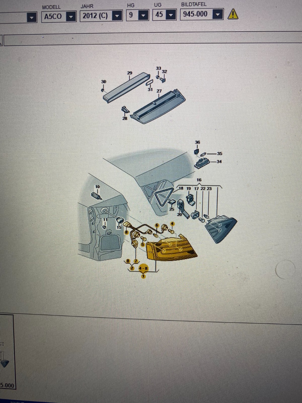 AUDI A5 8T3 HINTEN LINKS AUßEN LED RÜCKLICHT 8T8945095F ORIGINAL NEU!!! - Obrázek 11