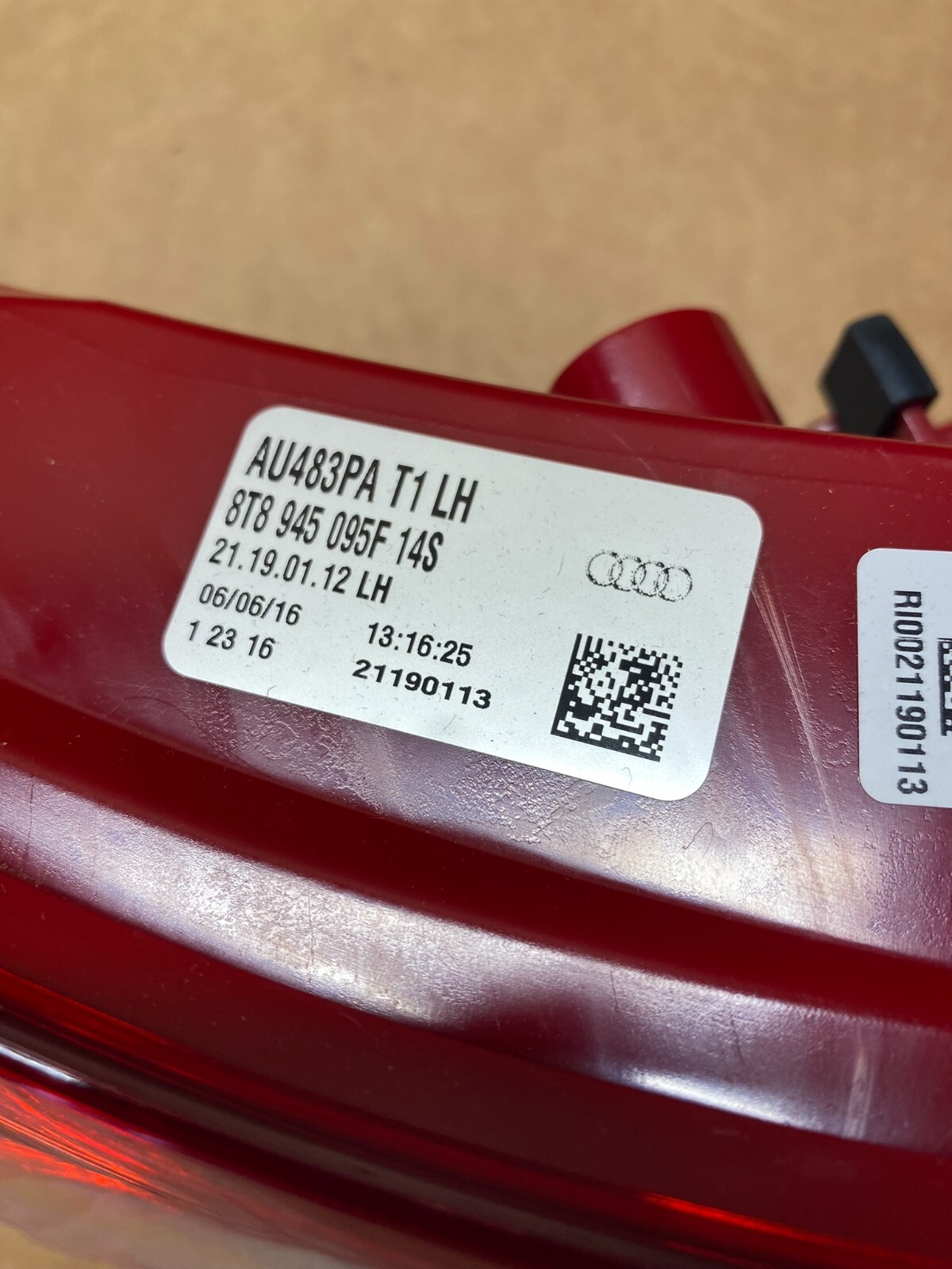 AUDI A5 8T3 HINTEN LINKS AUßEN LED RÜCKLICHT 8T8945095F ORIGINAL NEU!!! - Obrázek 7