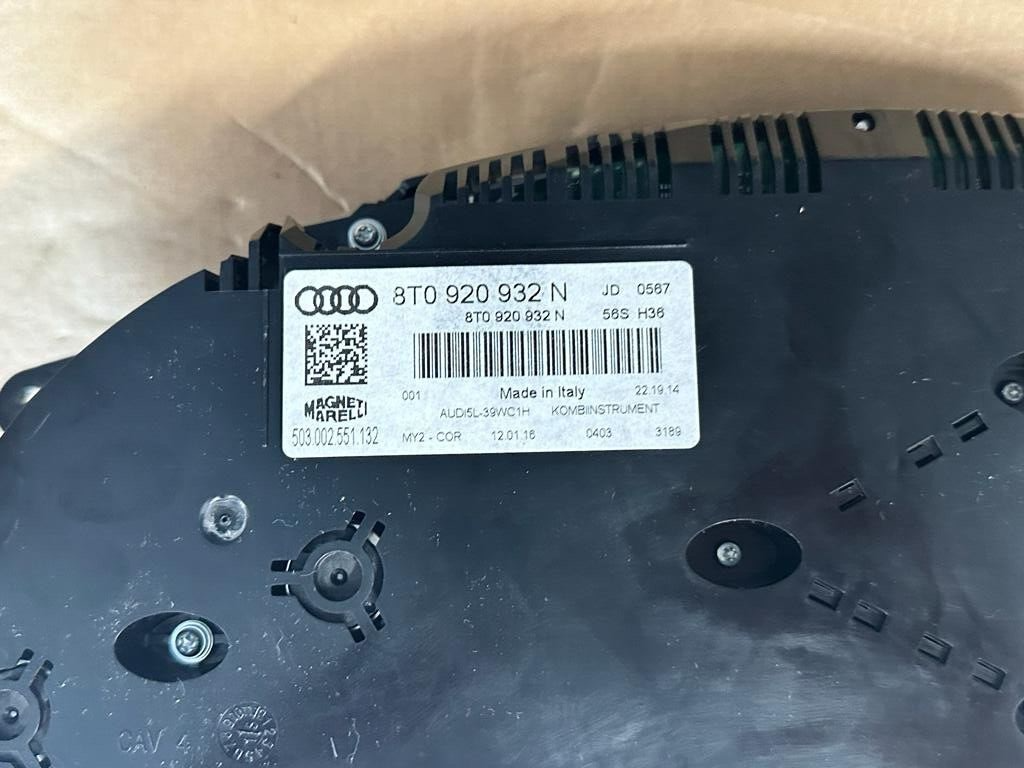 AUDI A5/S5 KOMBIINSTRUMENT 8T0920932N- FAST NEU ! DEMONT VOM TEST CAR- NUR 30KM! - Obrázek 5