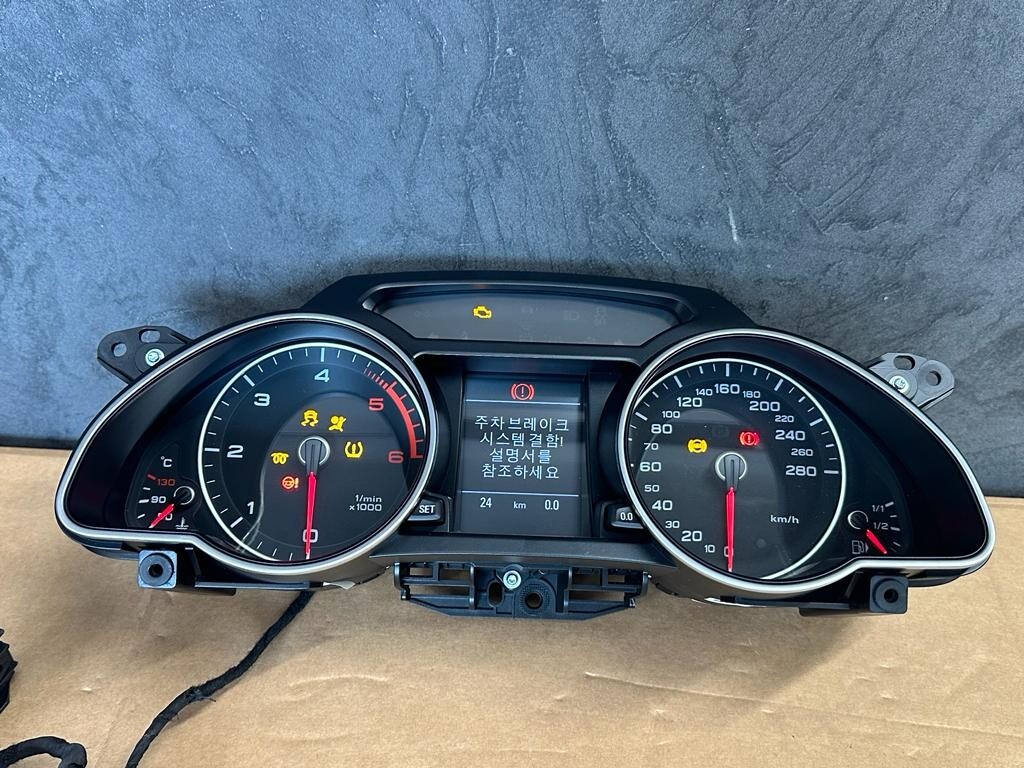 AUDI A5/S5 TACHO KOMBIINSTRUMENT 8T0920932N DEMONT VOM TEST CAR-STAND NUR 24 KM - Obrázek 14