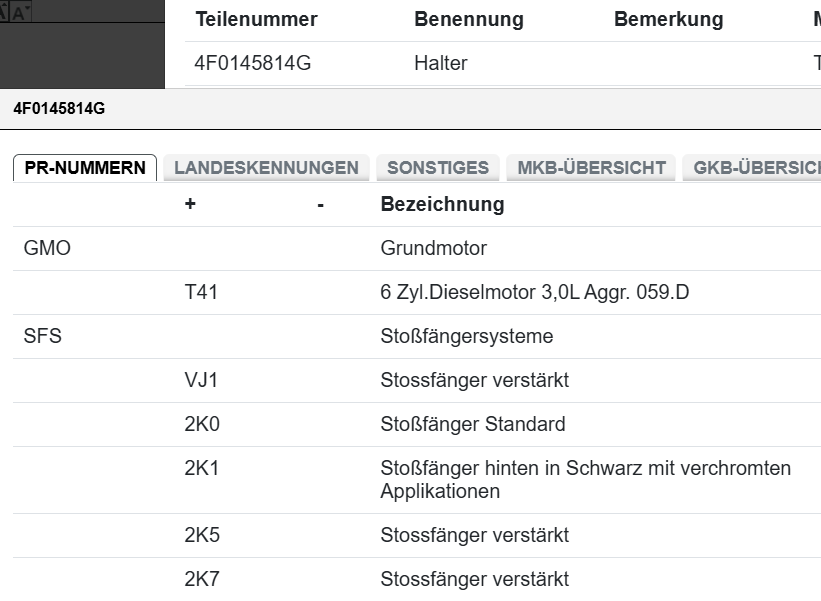 AUDI A6 3.0 TDI HALTER LADELUFTKÜHLER VORNE RECHTS 4F0145814G ORIGINAL AUDI TEIL - Obrázek 6