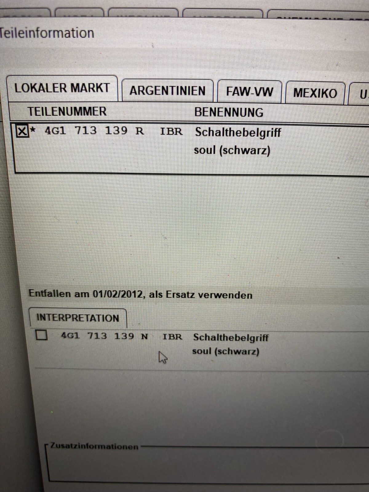 AUDI A6 4F A7 4G SCHALTKNAUF AUTOMATIK LEDER SCHWARZ 4G1713139K ORIGINAL - Obrázek 13