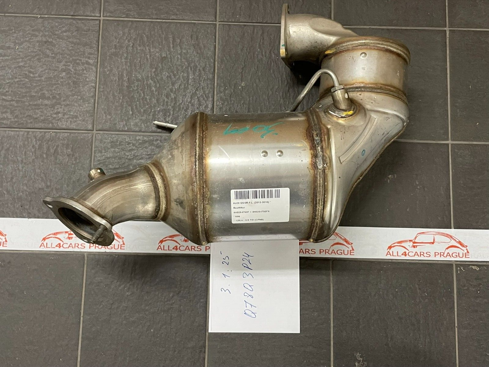 AUDI A6 A7 A8 Q5 3.0 TDI DIESELPARTIKELFILTER 4H0254750F = 4H0254750FX FAST NEU - Obrázek 18