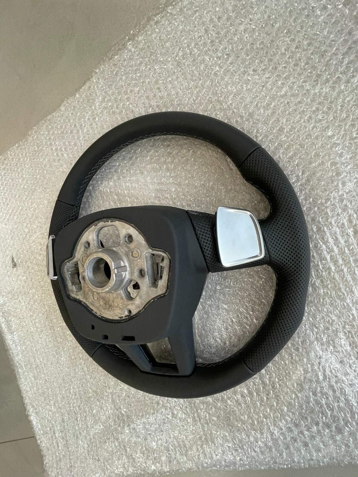 AUDI A6 S6 A7 S7 C8 4K AUDI S SPORT LEDER LENKRAD ABGEFLACHT GELOCHT BEHEIZT NEU - Obrázek 19