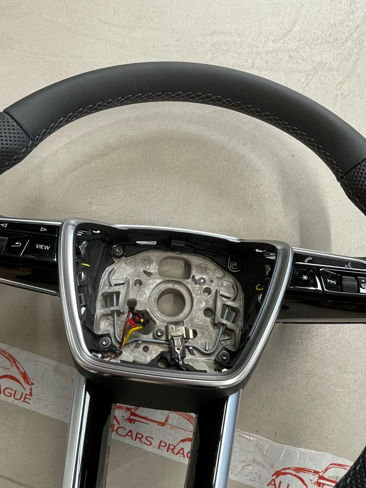 AUDI A6 S6 A7 S7 C8 4K AUDI S SPORT LEDER LENKRAD ABGEFLACHT GELOCHT BEHEIZT NEU - Obrázek 7