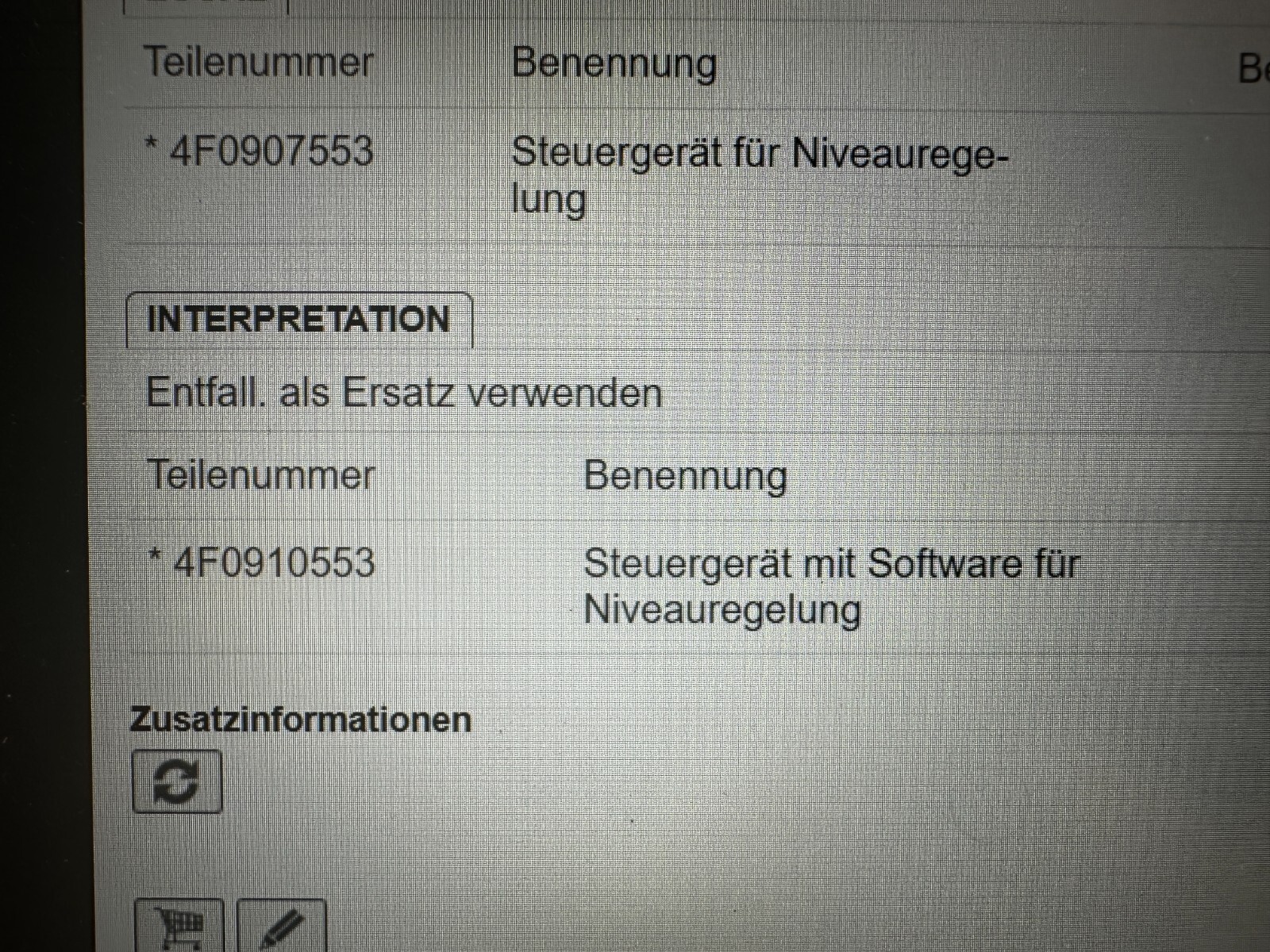 AUDI A6 STEUERGERÄT FÜR NIVEAUREGELUNG 4F0907553 Fast Neu dem. vom Test Car... - Obrázek 4