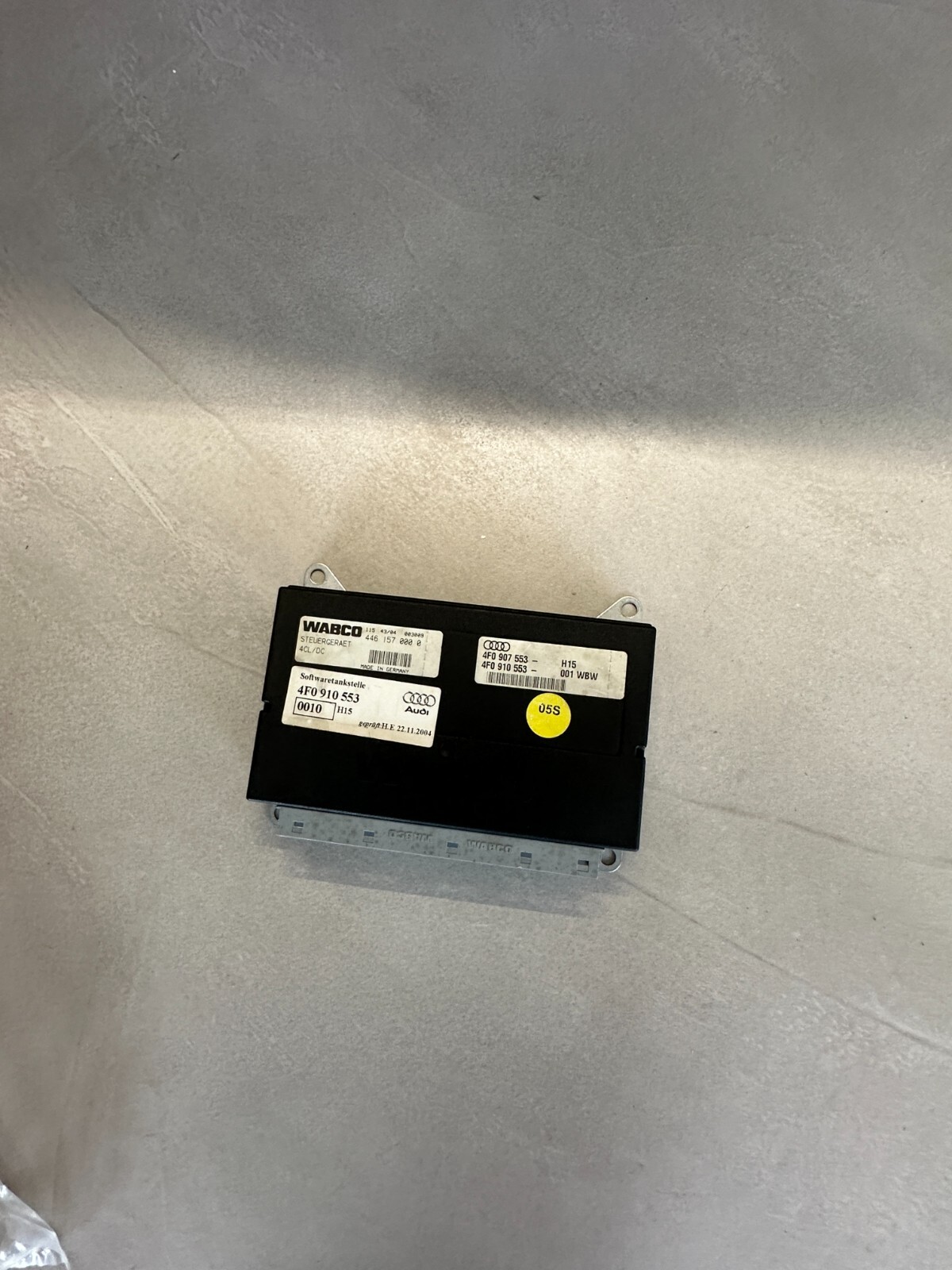 AUDI A6 STEUERGERÄT FÜR NIVEAUREGELUNG 4F0907553 Fast Neu dem. vom Test Car... - Obrázek 5