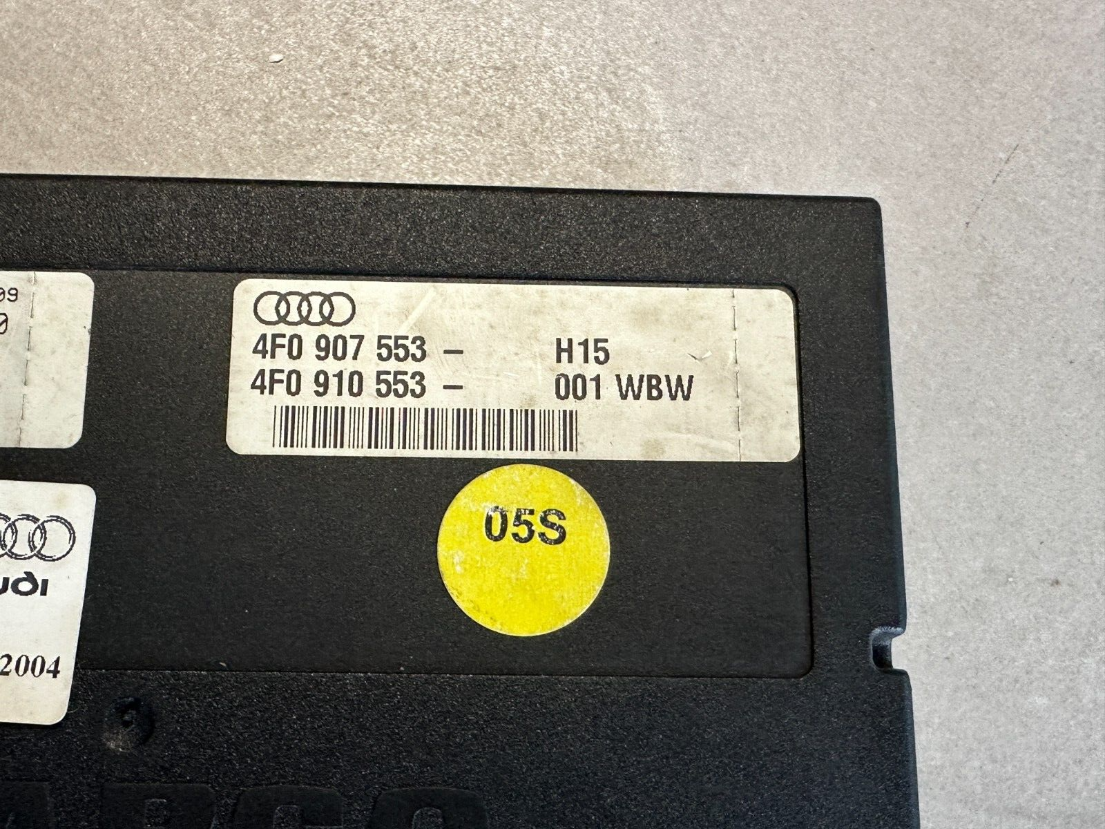 AUDI A6 STEUERGERÄT FÜR NIVEAUREGELUNG 4F0907553 Fast Neu dem. vom Test Car... - Obrázek 7