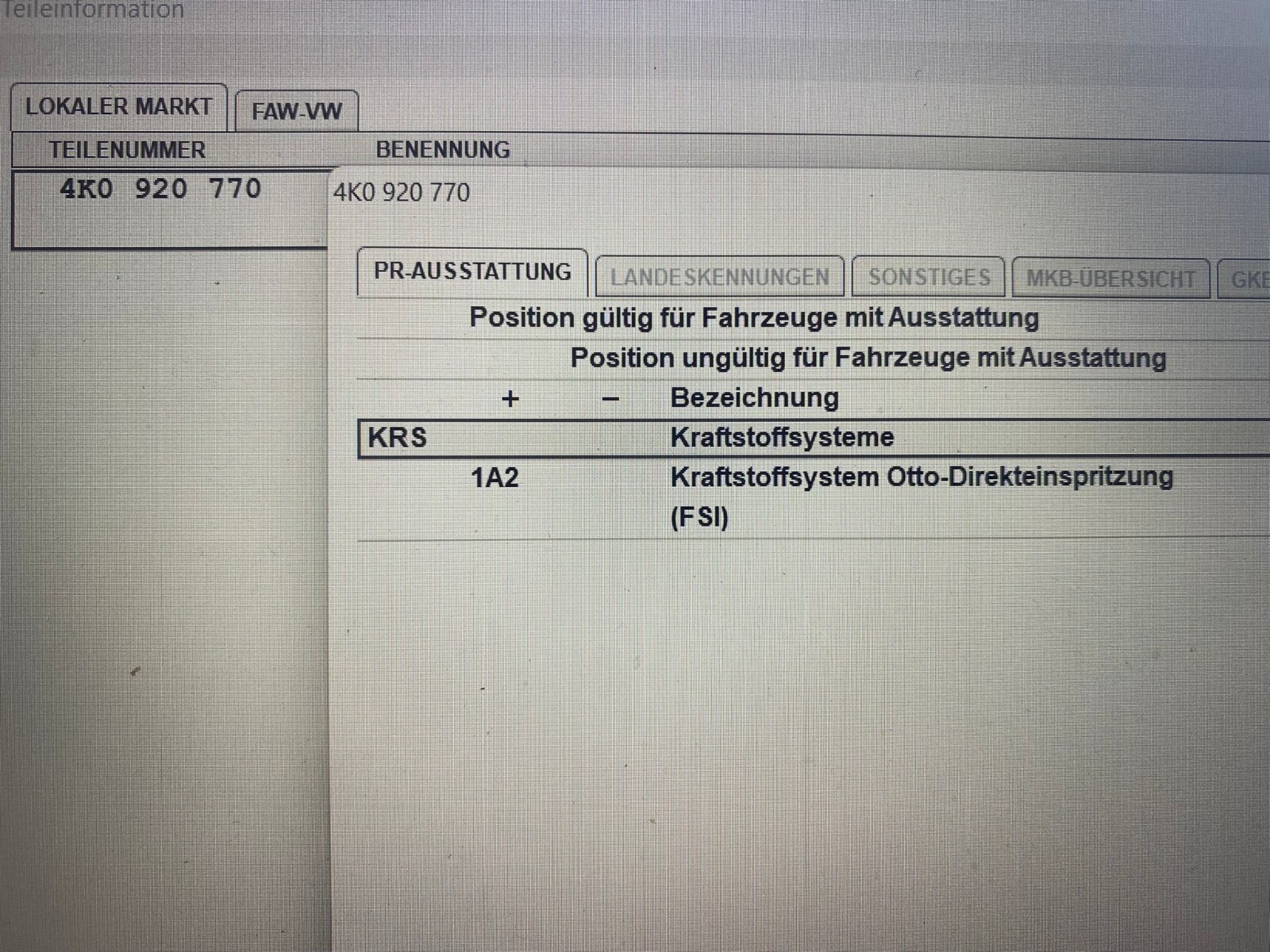 AUDI A6/S6,A7 KOMBIINSTRUMENT 4K0920770 ORIGINAL NEU!!! - Obrázek 13