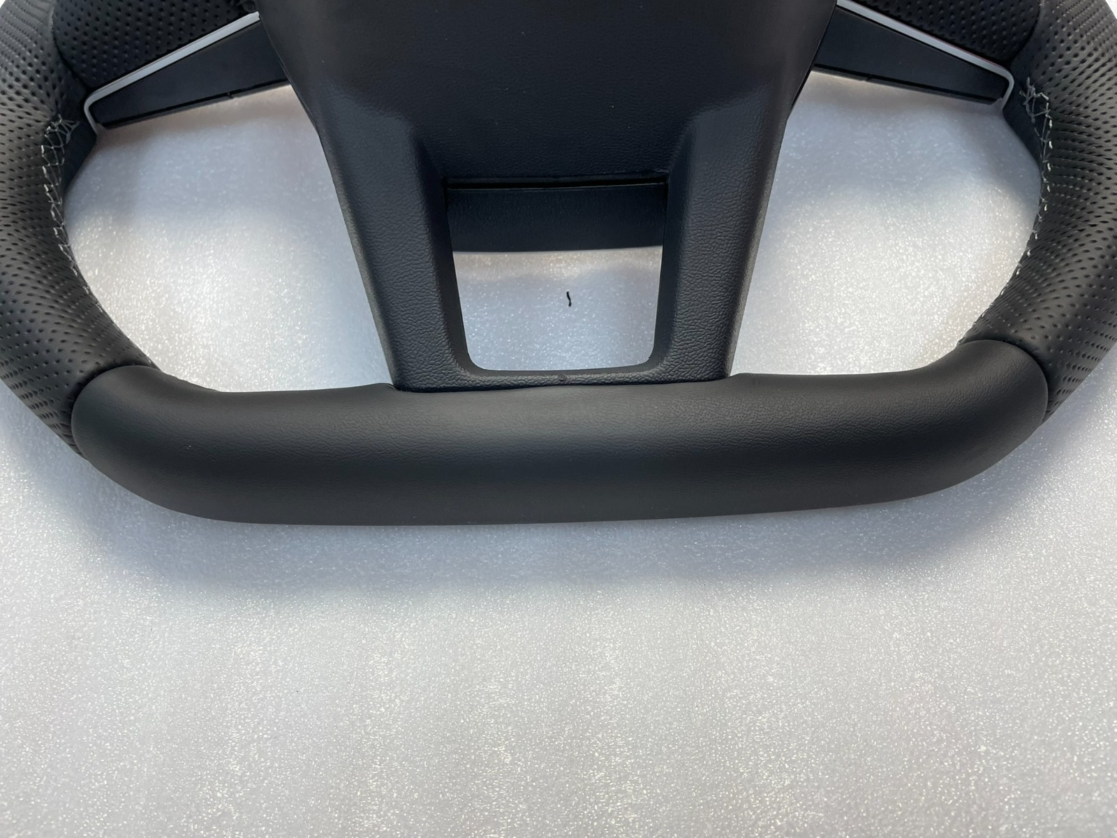 AUDI A7 C8 - AUDI SPORT LENKRAD S LEDER GELOCHT ABGEFLACHT 4K0419091BE ORIG NEU - Obrázek 24