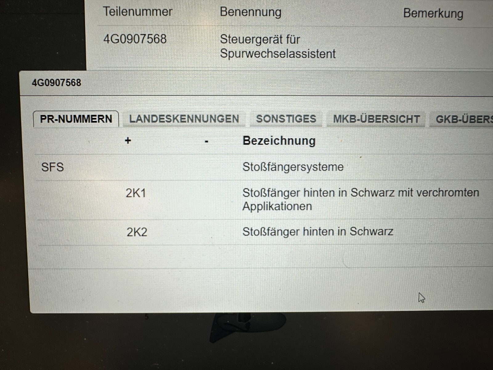 AUDI A7 STEUERGERÄT SPURWECHSELASSISTENT RECHTS 4G0907568 Fast NeuTeil Test Car - Obrázek 6