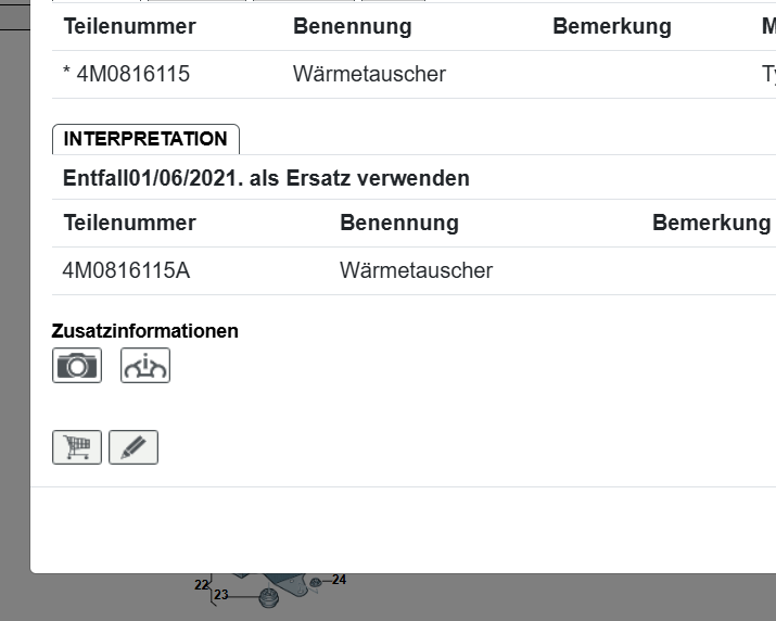 AUDI BENTLEY VW WÄRMETAUSCHER EXPANSIONSVENTIL 4M2816112G + 4M0816682E ORIG TEIL - Obrázek 8