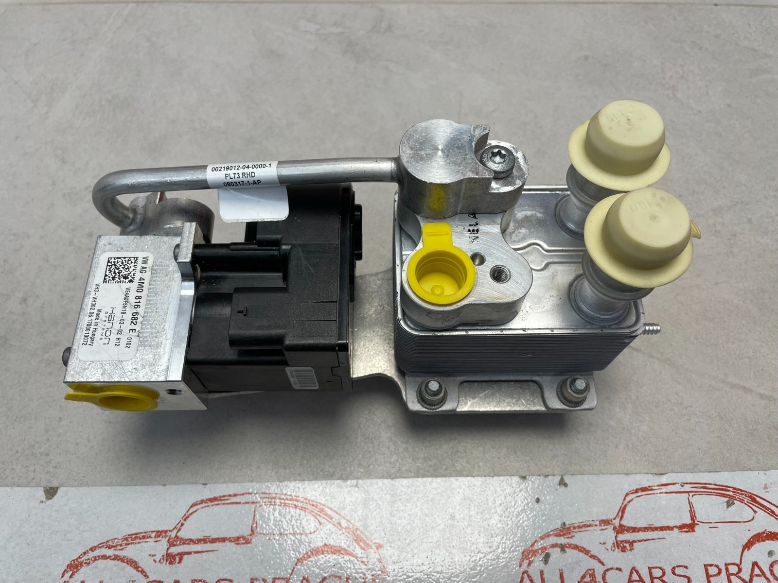 AUDI BENTLEY VW WÄRMETAUSCHER EXPANSIONSVENTIL 4M2816112G + 4M0816682E ORIG TEIL - Obrázek 9