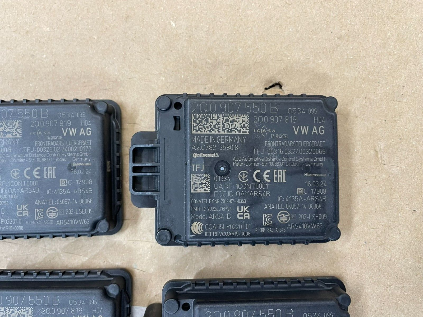 AUDI Q2 Q3 RSQ3 ACC STEUERGERÄT BSTANDSREGELUNG RADARSENSOR 2Q0907550B ORIG NEU - Obrázek 4