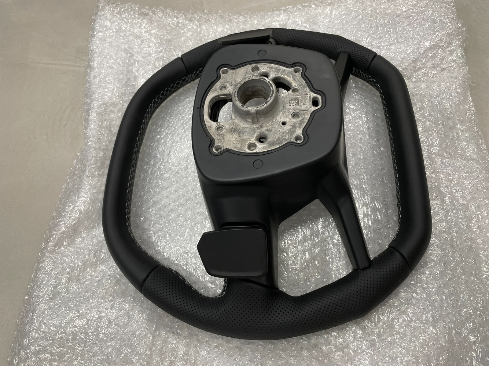 AUDI Q4 Q5 Q6 AUDI LEDER LENKRAD GELOCHT ABGEFLACHT PADELS 8B3419091F NEU ORIG - Obrázek 20