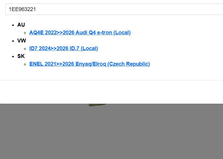 AUDI Q4, ŠKODA ENYAQ, VW ID7 HOCHVOLTHEIZUNG (PTC) 1EE963231 1EE963221 NEU ORIG - Obrázek 5