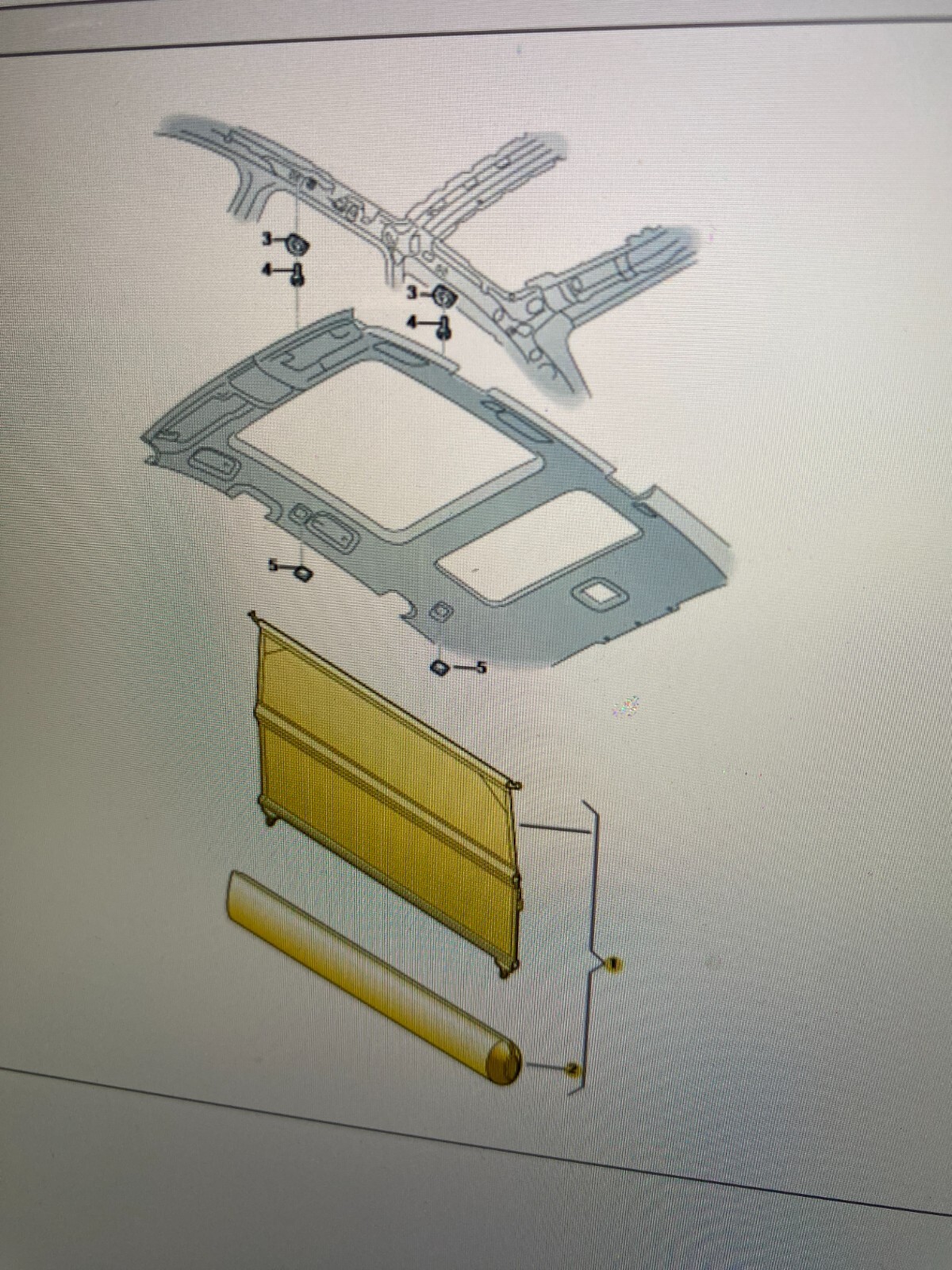 AUDI Q5 NETZTRENNWAND 80A861691A HUNDESCHUTZ LADABDECKUNG 80A861691A ORIG, NEU - Obrázek 13