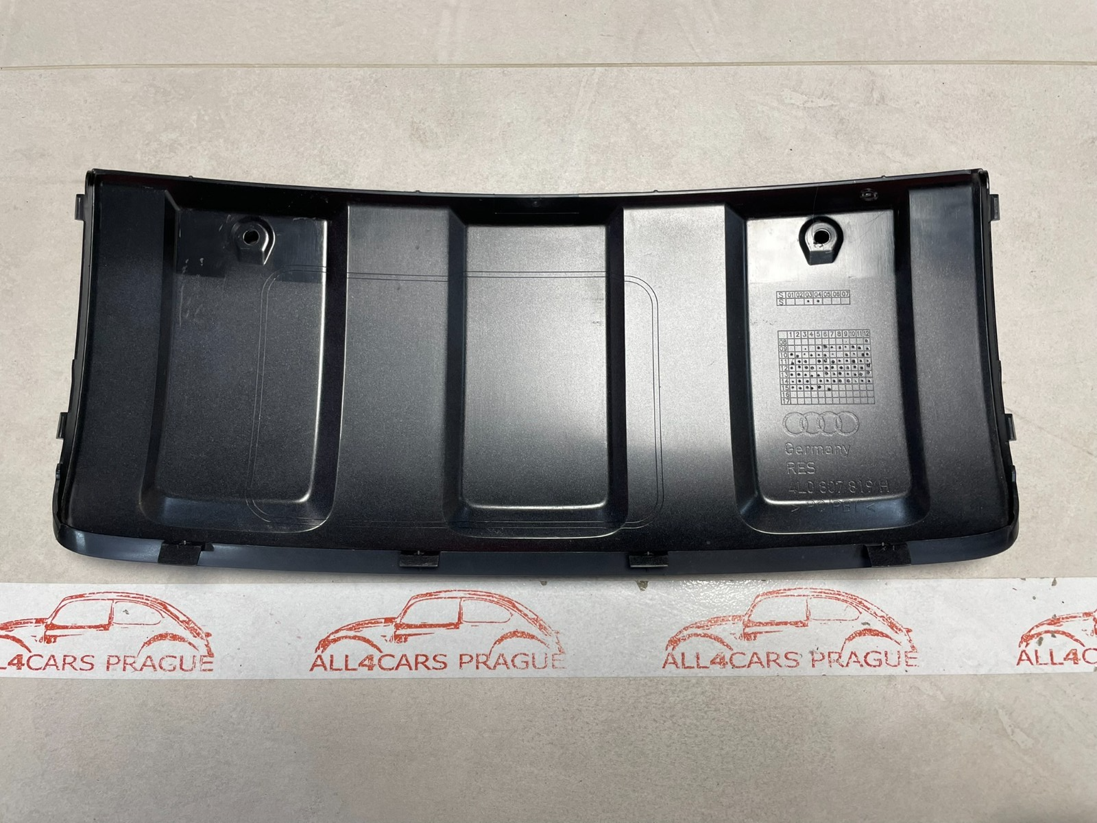 AUDI Q7 4L STOSSTANGE ABDECKUNG ANHÄNGERKUPPLUNG BLENDE 4L0807819H ORIG NEU - Obrázek 13