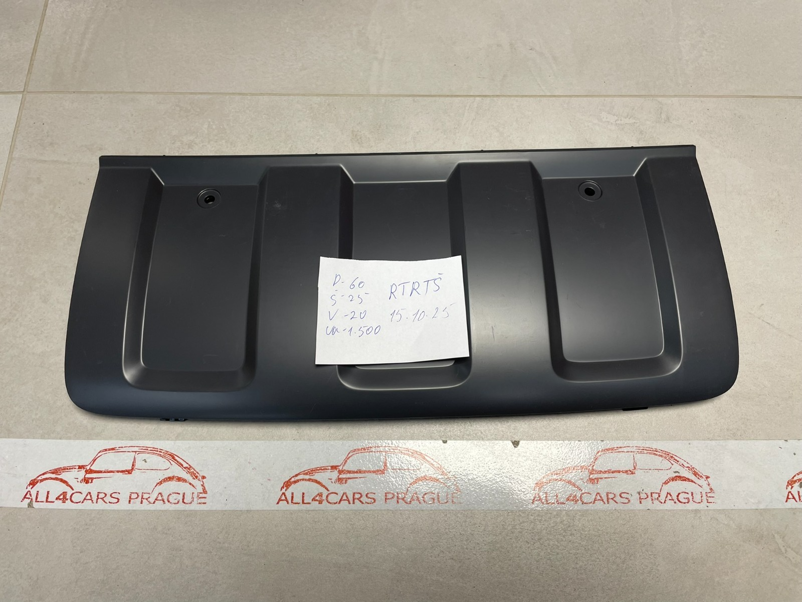 AUDI Q7 4L STOSSTANGE ABDECKUNG ANHÄNGERKUPPLUNG BLENDE 4L0807819H ORIG NEU - Obrázek 22