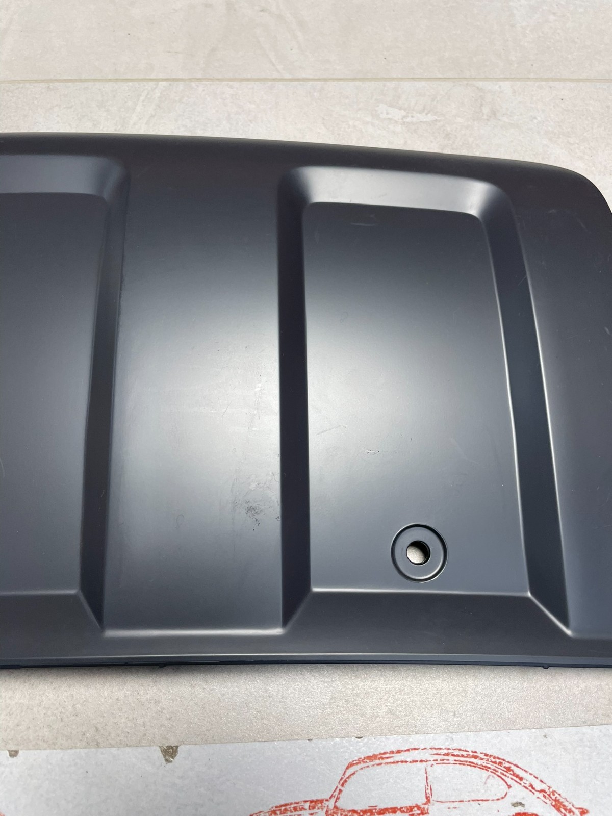 AUDI Q7 4L STOSSTANGE ABDECKUNG ANHÄNGERKUPPLUNG BLENDE 4L0807819H ORIG NEU - Obrázek 10