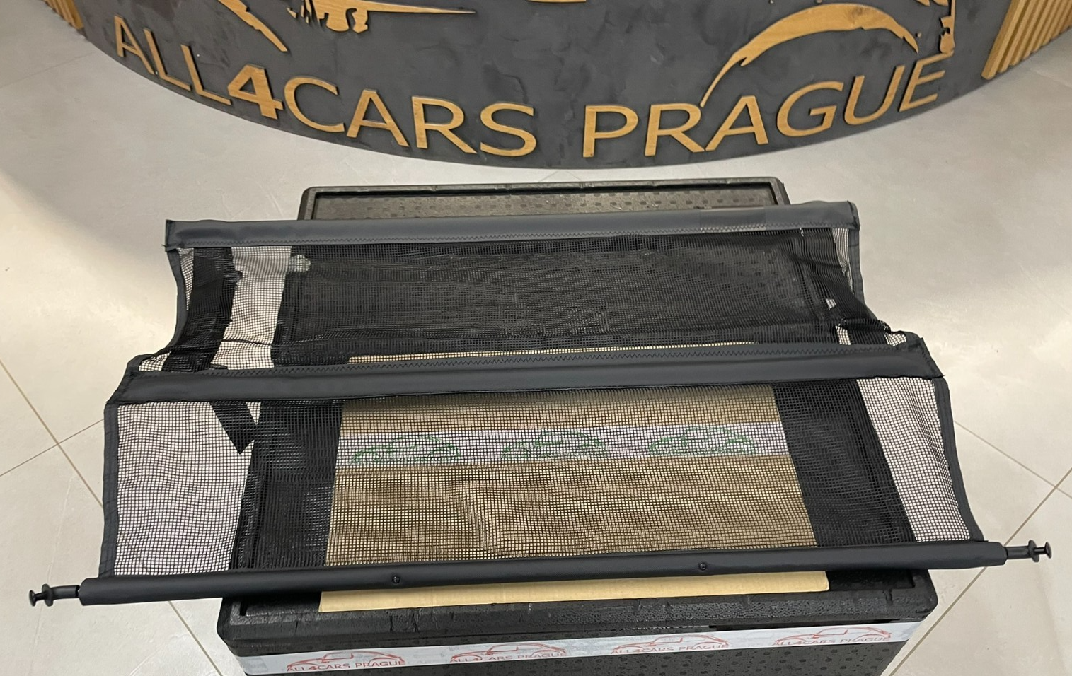 AUDI Q7 4M TRENNNETZ NETZTRENNWAND KOFFERRAUMNETZ 4M0861691D ORIGINAL NEU!