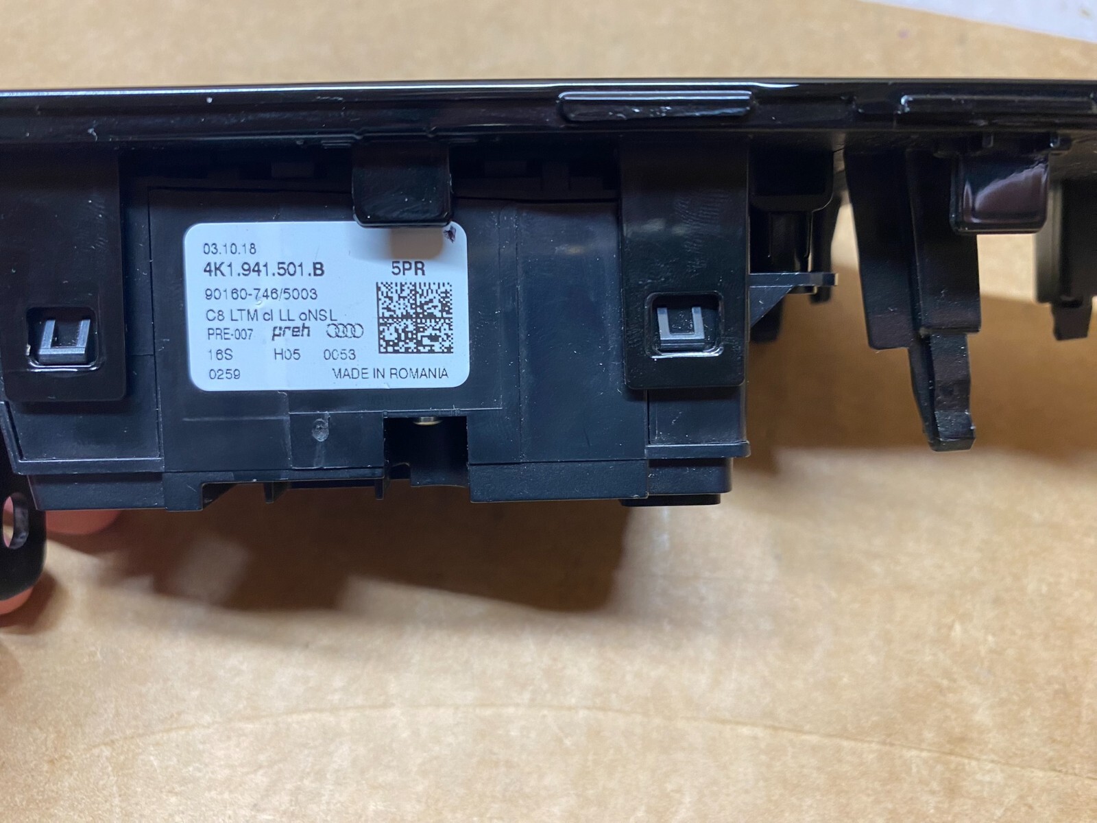 AUDI Q7 Q8/RSQ8 SCHEINWERFER SCHALTER STEUERGERÄT 4K1941501B + 4M8857237 NEU!!!! - Obrázek 9