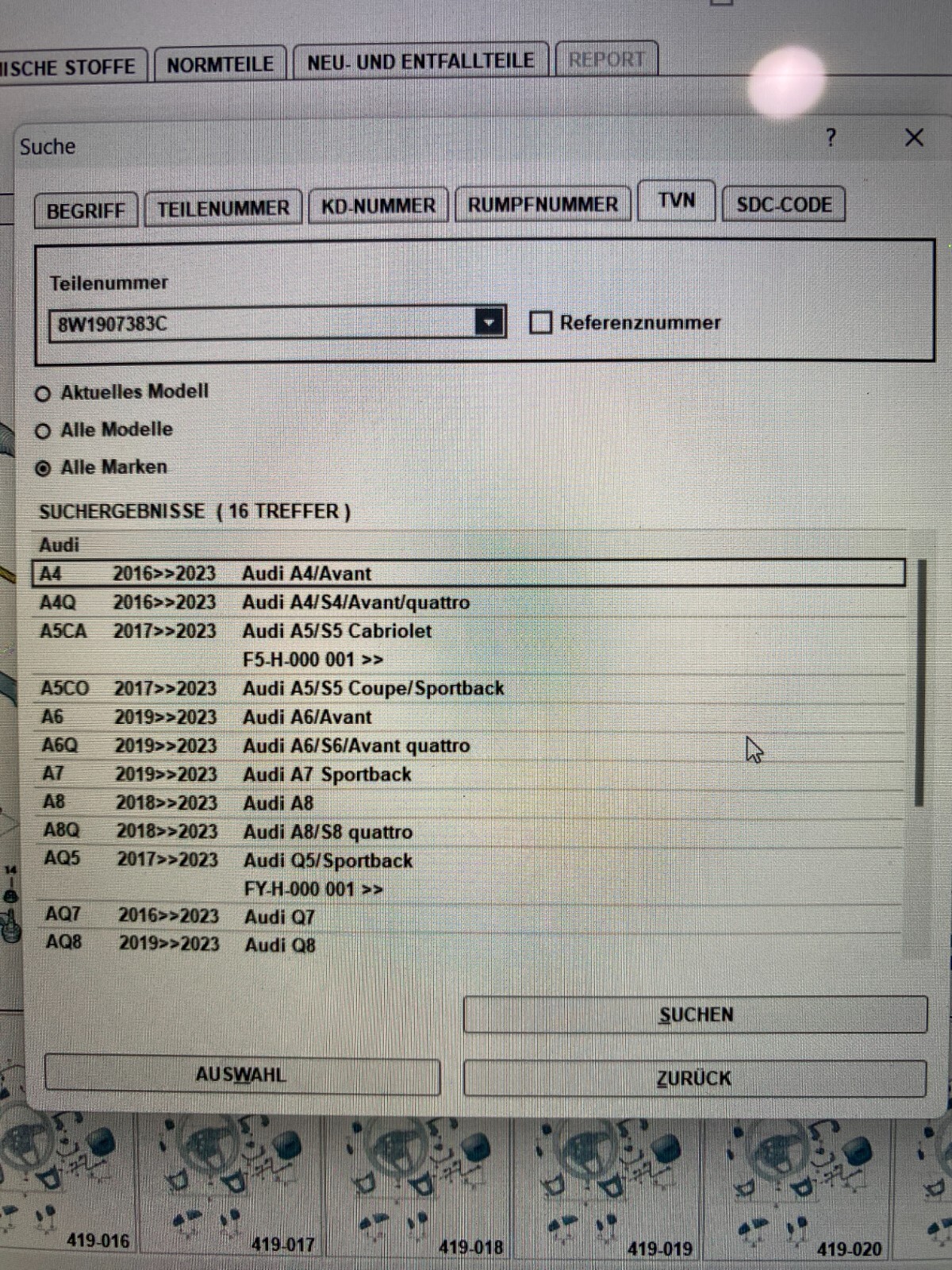 AUDI Q7,Q8,RSQ8 STEUERGERÄT ANHÄNGERKUPPLUNG 8W1907383C+SCHALTER 4M0959511C NEU - Obrázek 20