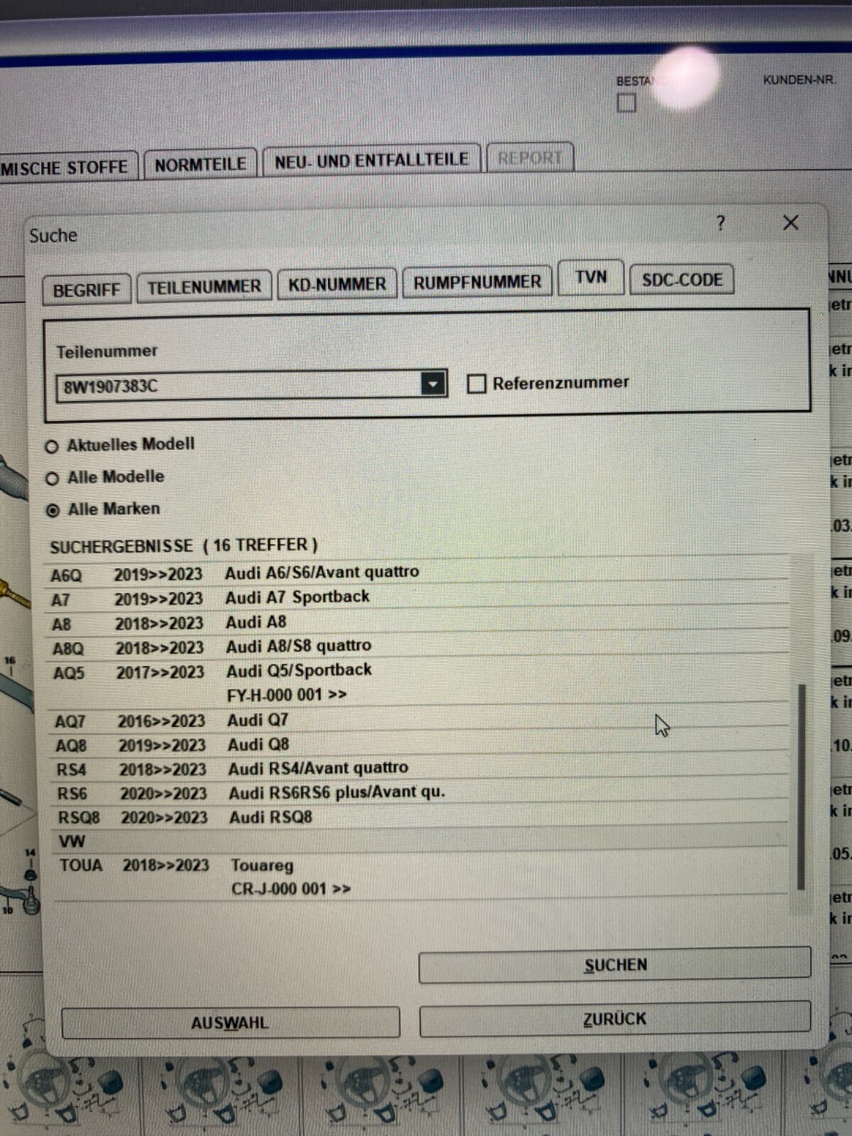 AUDI Q7,Q8,RSQ8 STEUERGERÄT ANHÄNGERKUPPLUNG 8W1907383C+SCHALTER 4M0959511C NEU - Obrázek 21