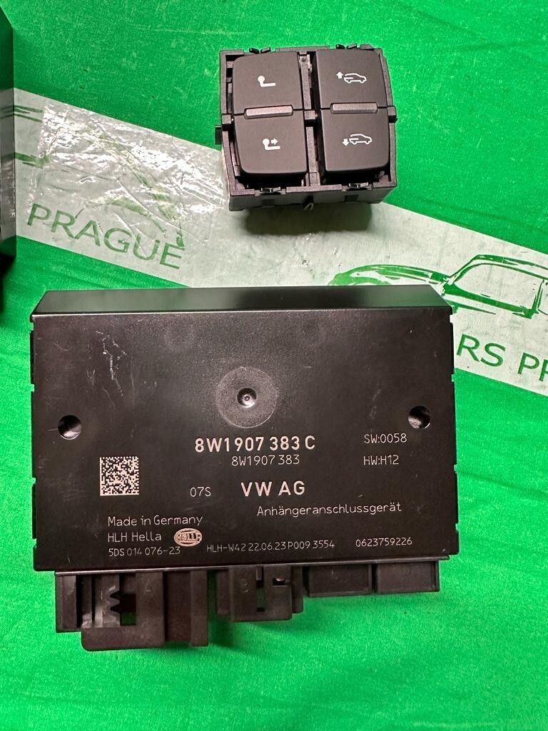 AUDI Q7,Q8,RSQ8 STEUERGERÄT ANHÄNGERKUPPLUNG 8W1907383C+SCHALTER 4M0959511C NEU