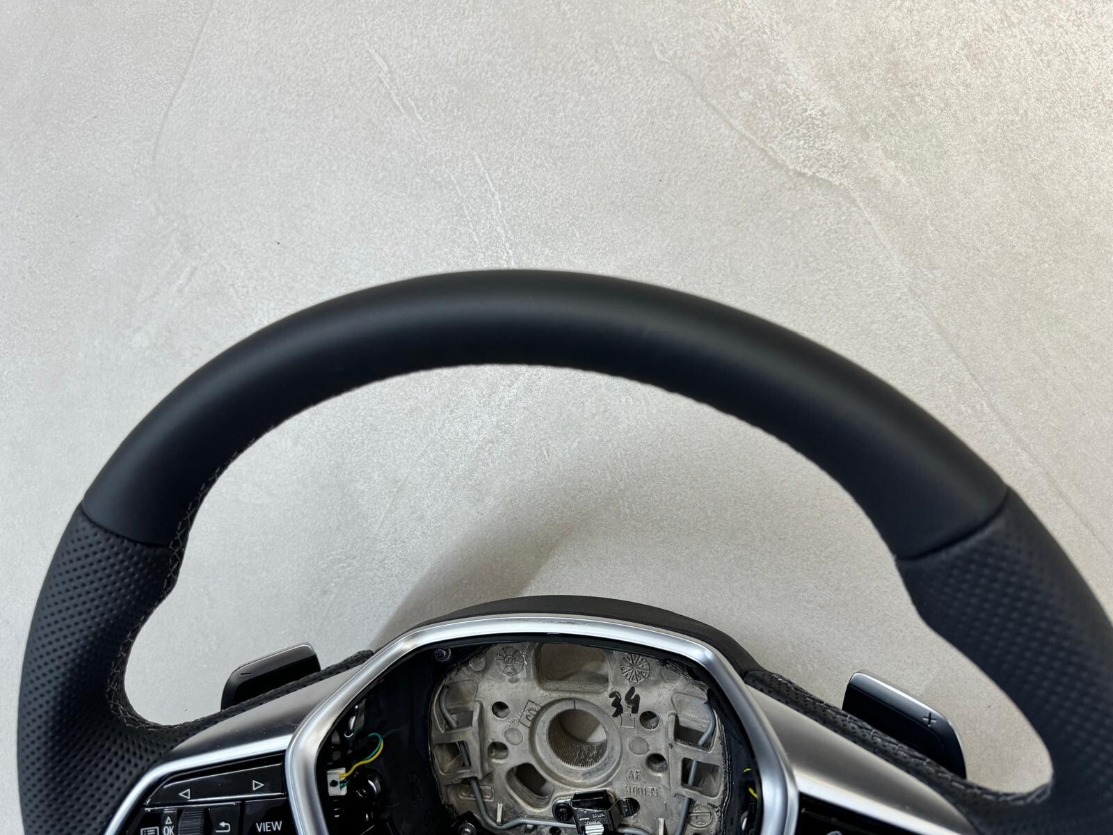 AUDI S6,A6,A7,A8 C8 SPORT LEDER LENKRAD S ABGEFLACHT-Fast Neu-Dem vom Neu Wagen - Obrázek 6